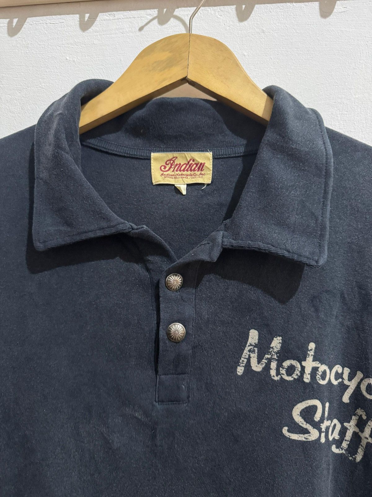 Toyo Enterprises Y2k Indian Motorcyle ifsixwasnine polo tshirt Size US L / EU 52-54 / 3 - 5 Thumbnail