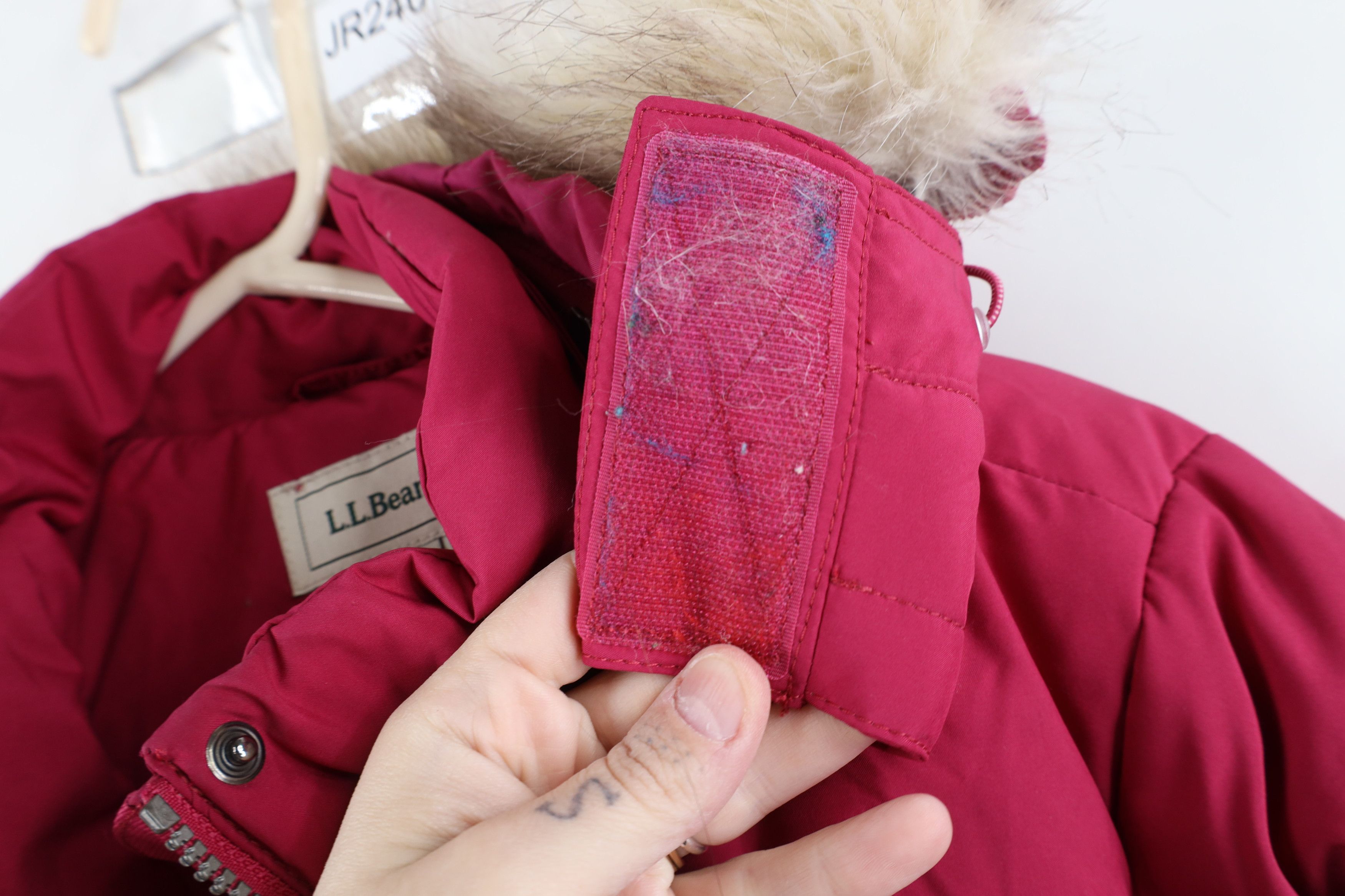 L.L. Bean × Vintage Vintage LL Bean Insulated Hooded Puffer Parka Jacket Pink Size S / US 4 / IT 40 - 10 Thumbnail