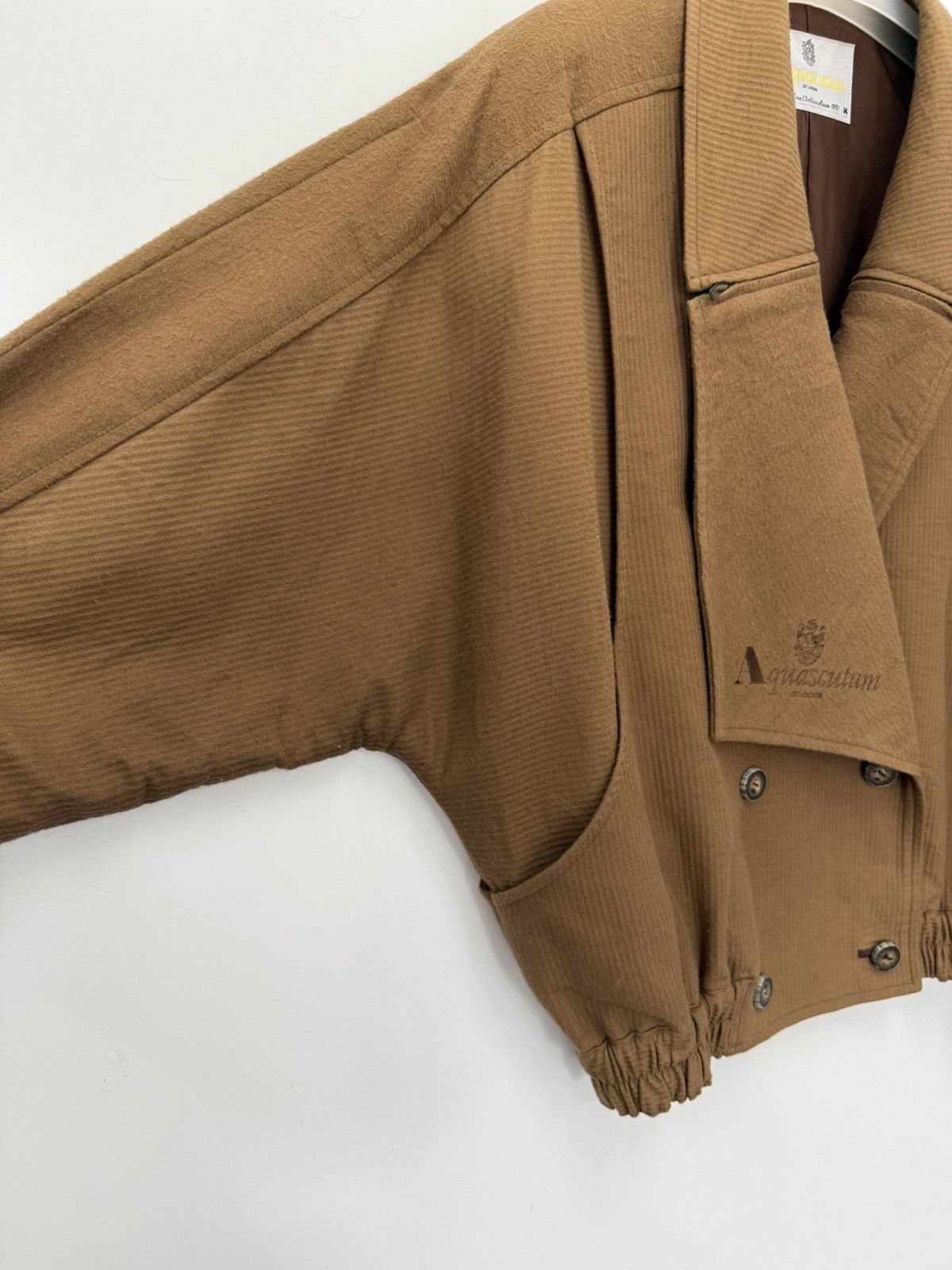Aquascutum 🔥 AQUASCUTUM CORDUROY PARACHUTE BOMBER JACKET - M Size M / US 6-8 / IT 42-44 - 7 Thumbnail