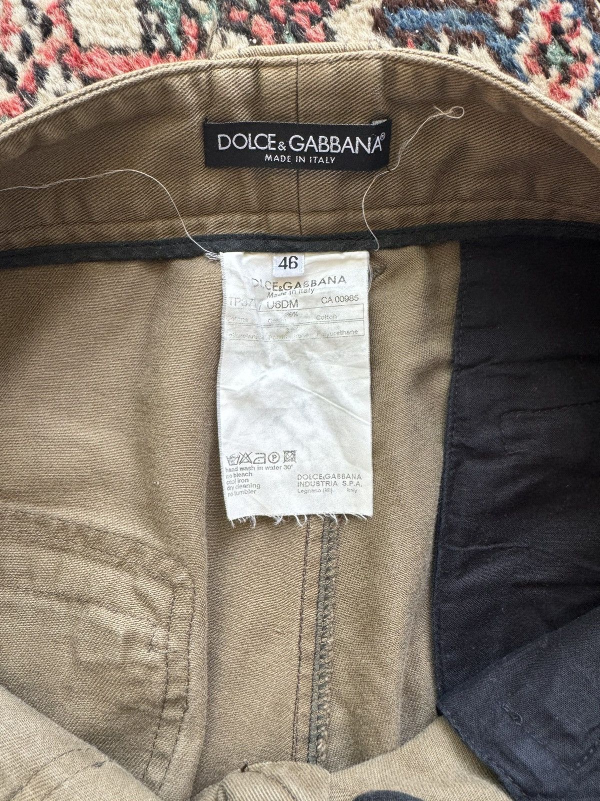 Dolce & Gabbana AW03 DOLCE & GABBANA FLIGHT PANT Size US 30 / EU 46 - 3 Thumbnail