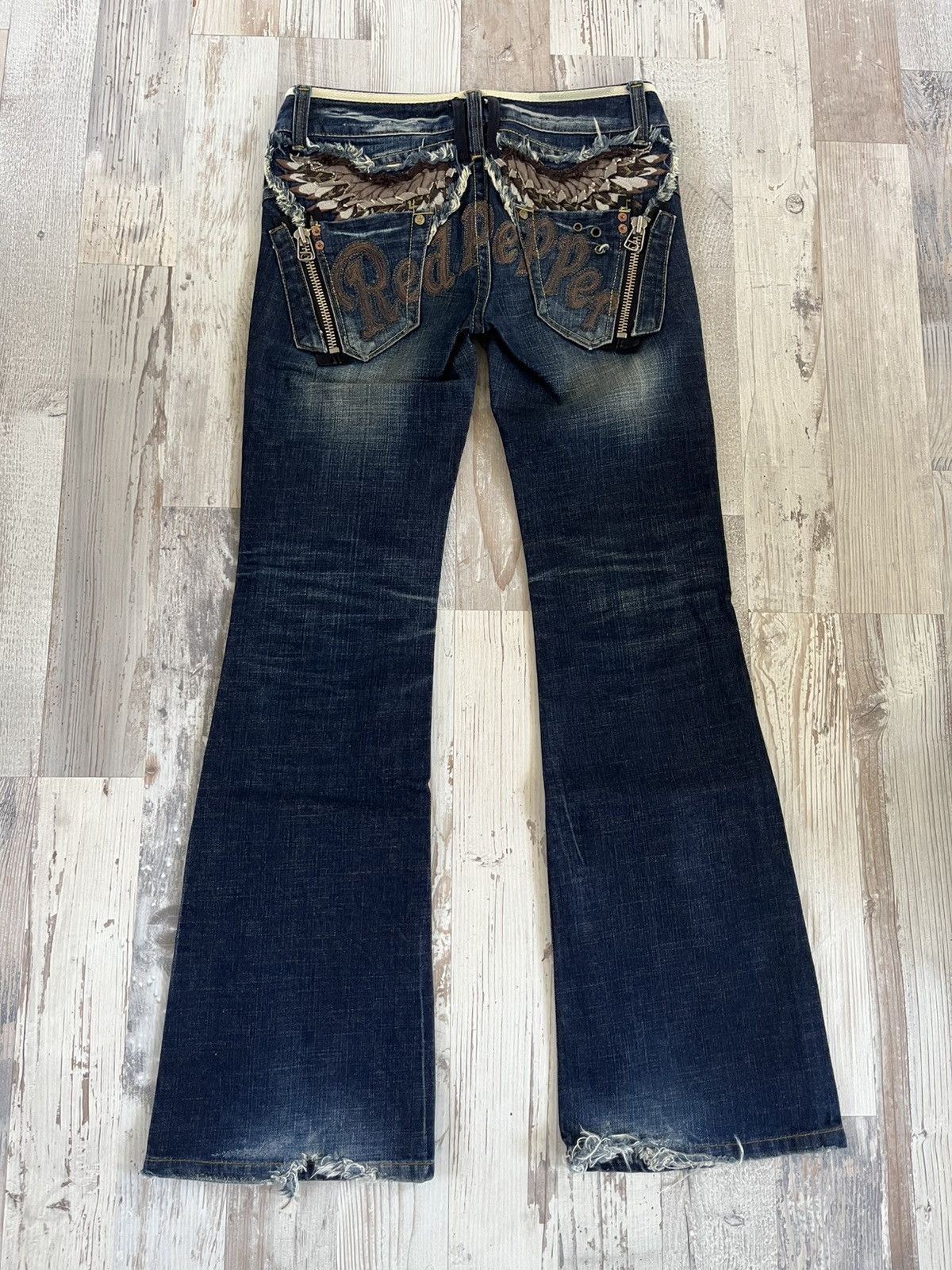 Japanese Brand × Le Grande Bleu (L.G.B.) Red Pepper flared denim 30 Size US 30 / EU 46 - 1 Thumbnail