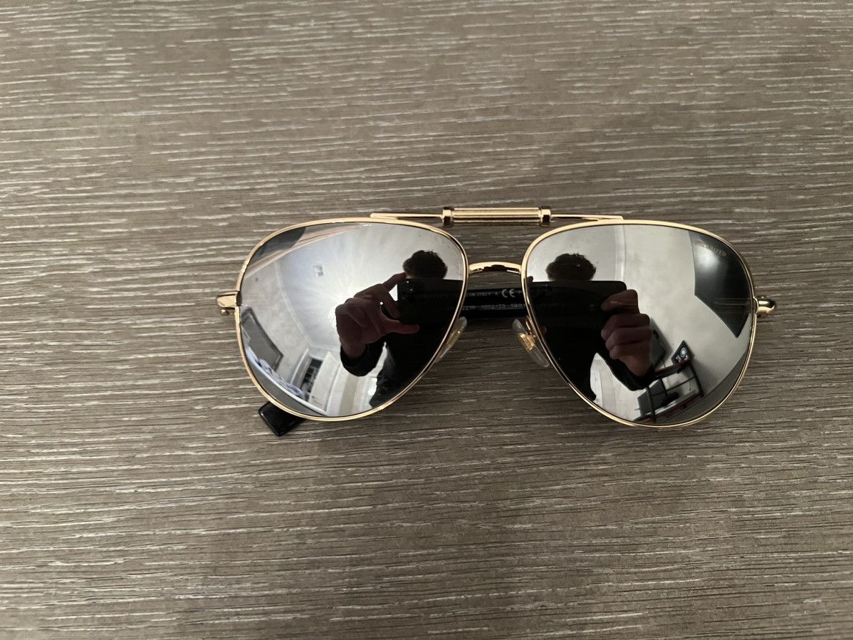 image of Versace Ve2236 Gold Polarized Grey Lens, Men's
