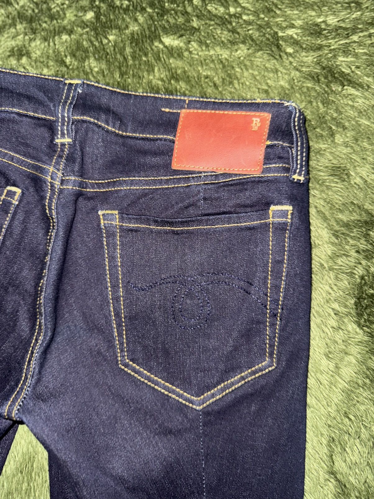 R13 [27] R13 Skinny Fit Denim Pants Indigo Size 27" / US 4 / IT 40 - 11 Thumbnail