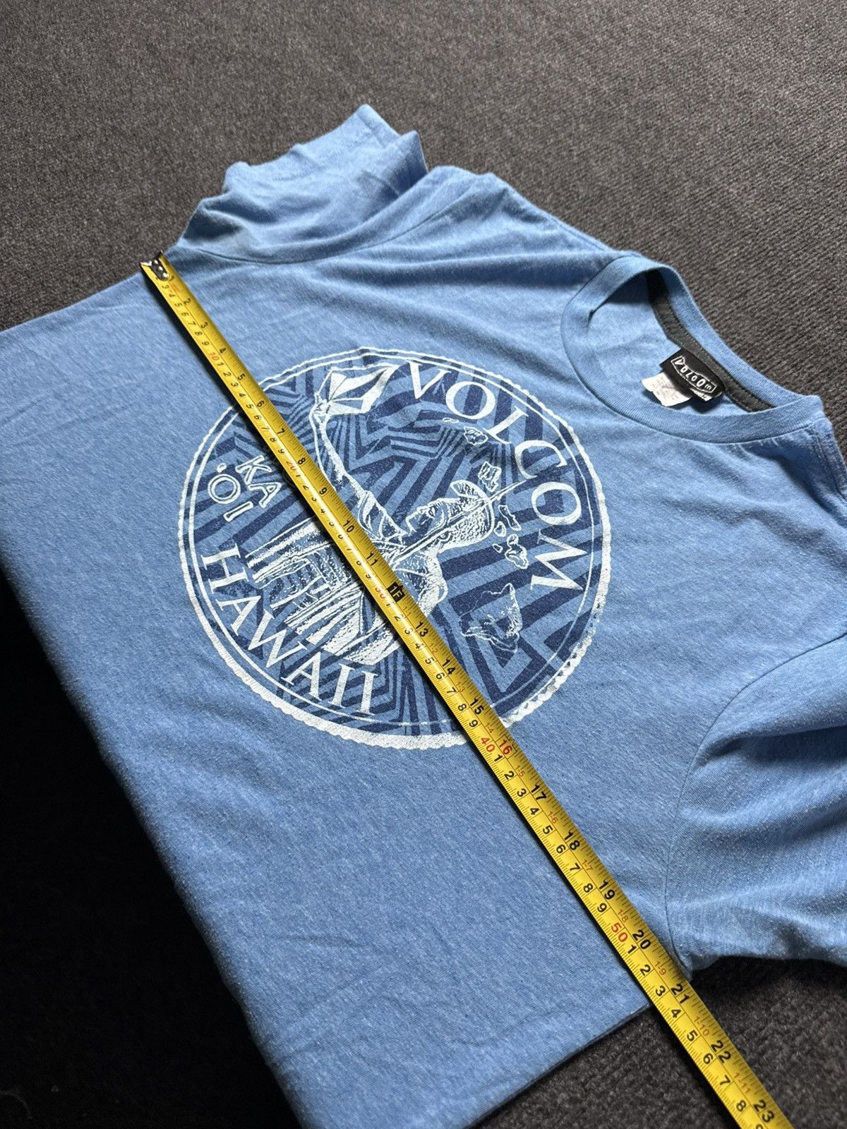 Volcom Volcom 90s Surf Honolulu USA Hawaii Graphic T-Shirt Blue Size US M / EU 48-50 / 2 - 14 Thumbnail