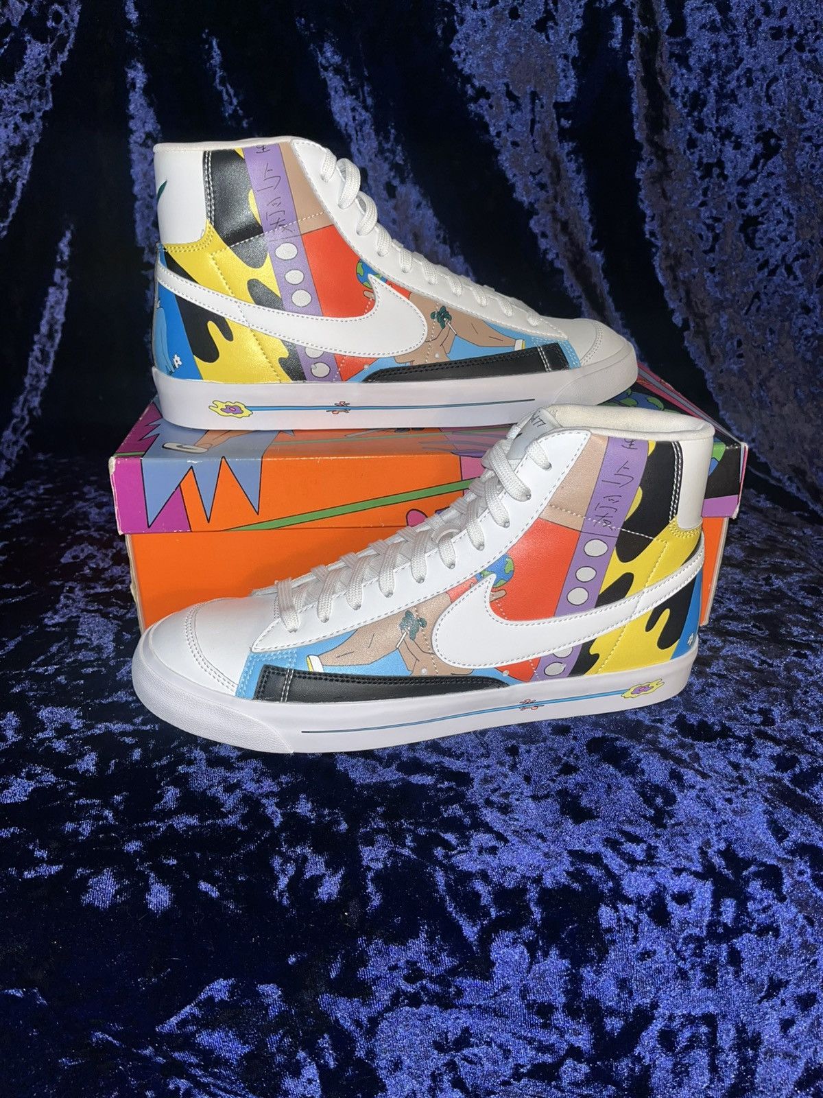Nike Nike Blazer Ruohan Wang Size US 10.5 / EU 43-44 - 1 Thumbnail