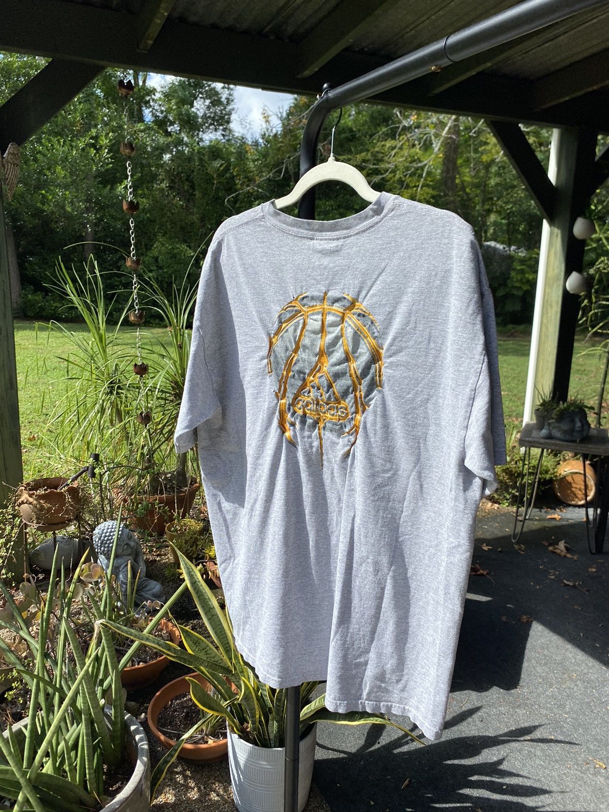 Adidas Multicolor 2000s Adidas Basketball Graphic Print Tee Large Size US L / EU 52-54 / 3 - 5 Thumbnail