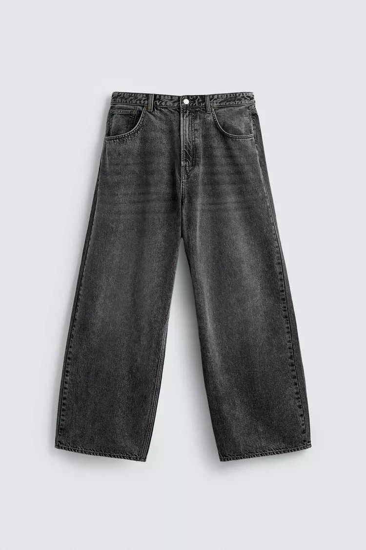 Zara Mens Zara Baggy Fit Denim Jeans Size US 36 / EU 52 - 1 Thumbnail