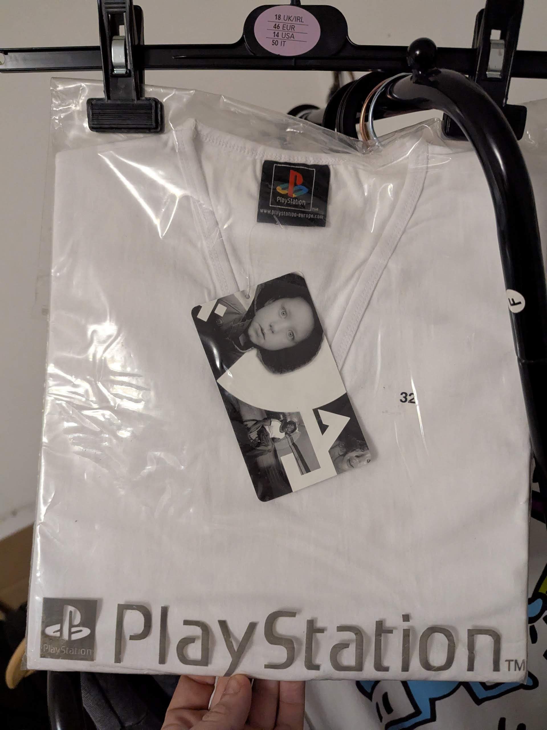 Playstation Rare, original 1999 playstation promo t-shirt. Bagged, NOS Size US M / EU 48-50 / 2 - 4 Thumbnail
