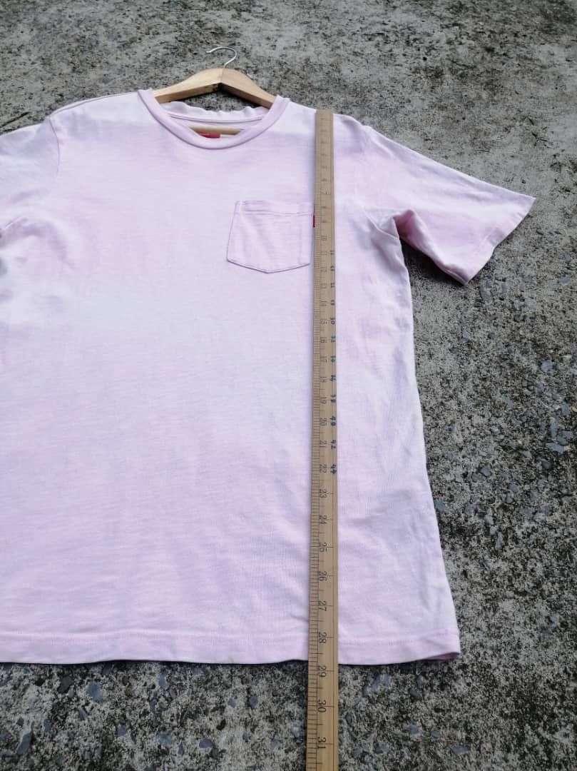 Supreme Supreme Red Tag Plain Pocket Tee Size US M / EU 48-50 / 2 - 5 Thumbnail