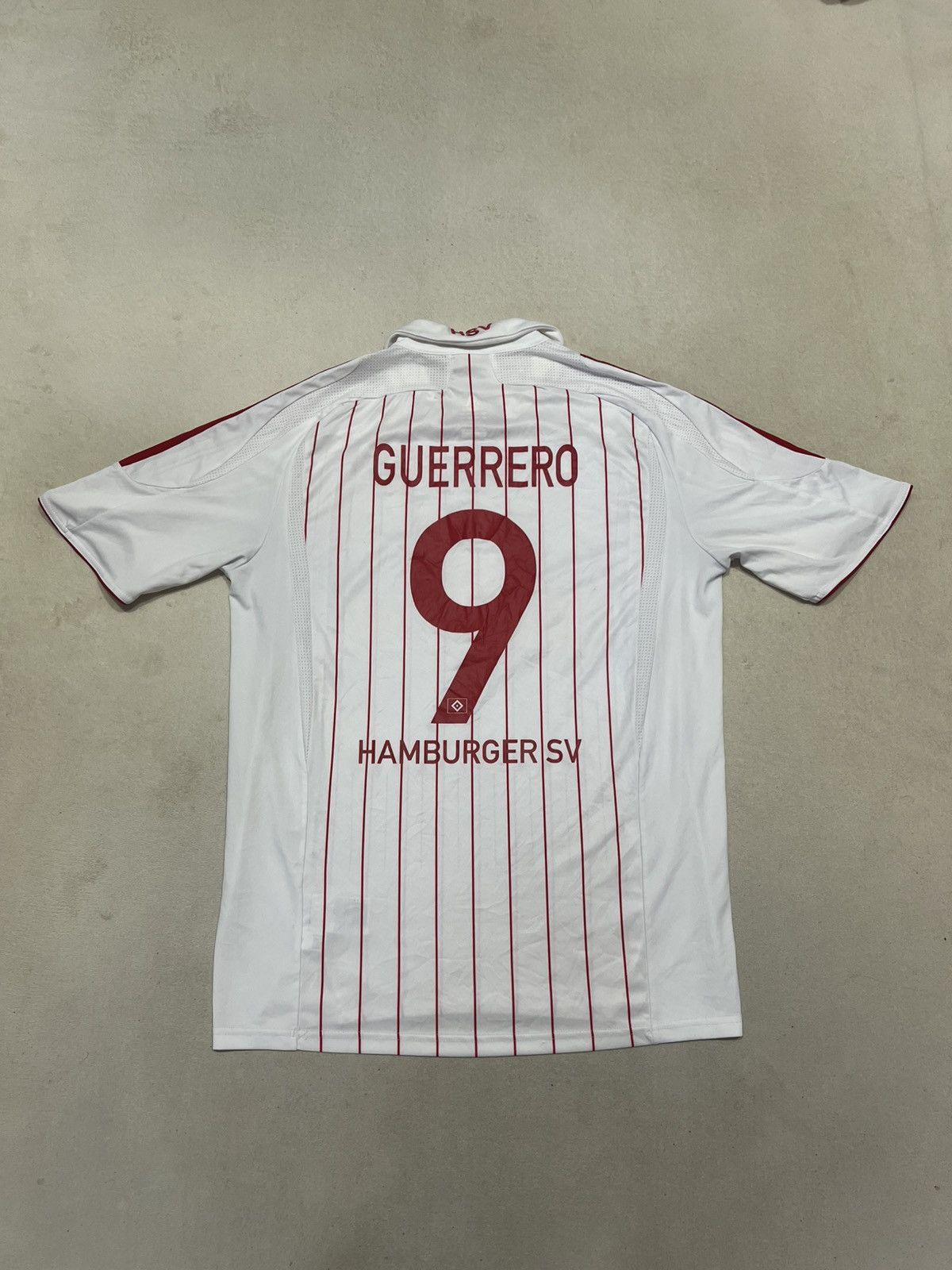 Adidas Hamburger SV 2007-08 Adidas Home Jersey #Guerrero9 Size US M / EU 48-50 / 2 - 5 Thumbnail