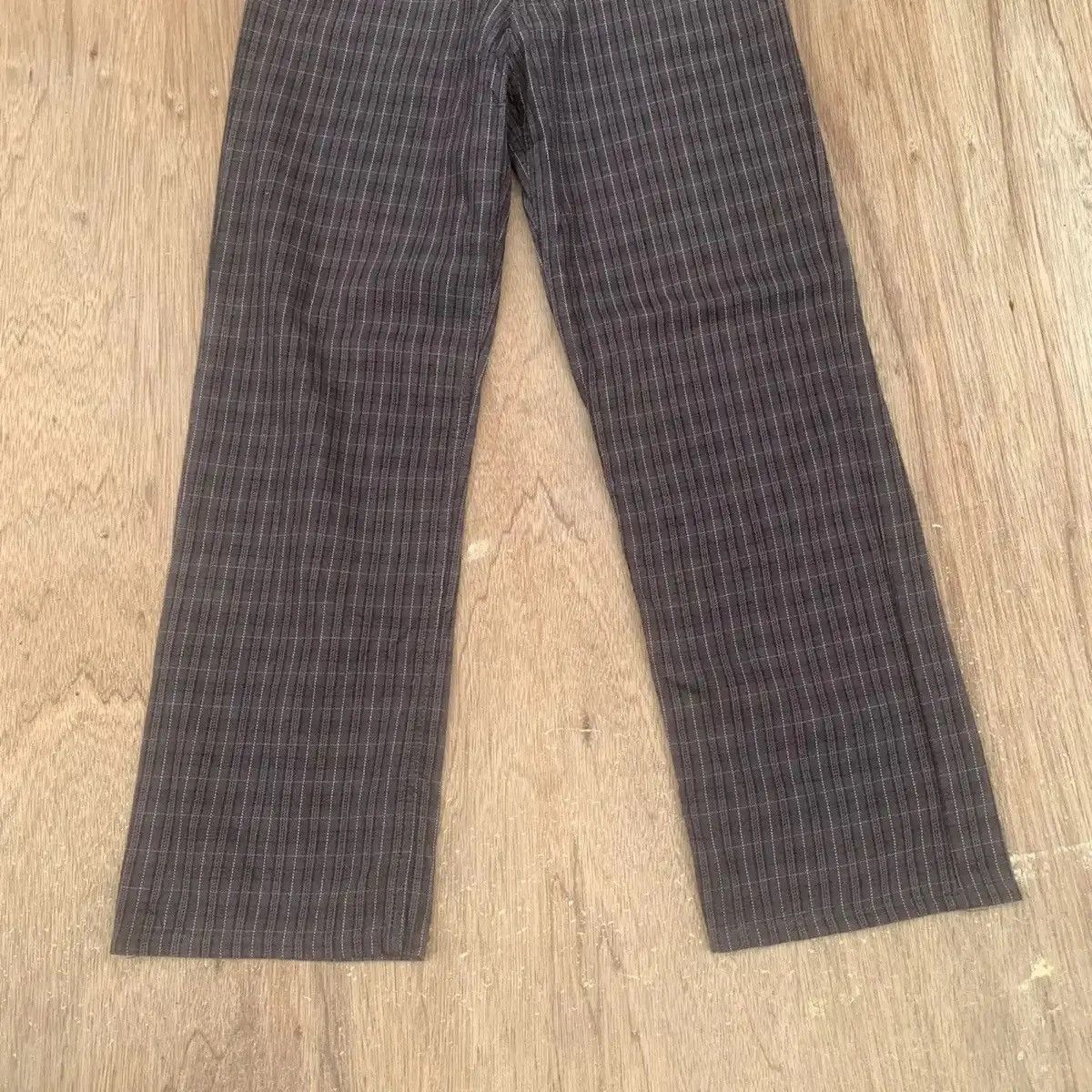 Hysteric Glamour NICE !! PLUS ONE JAPAN TROUSERS JEANS STRIPED PLAID PANTS Size US 28 / EU 44 - 5 Thumbnail