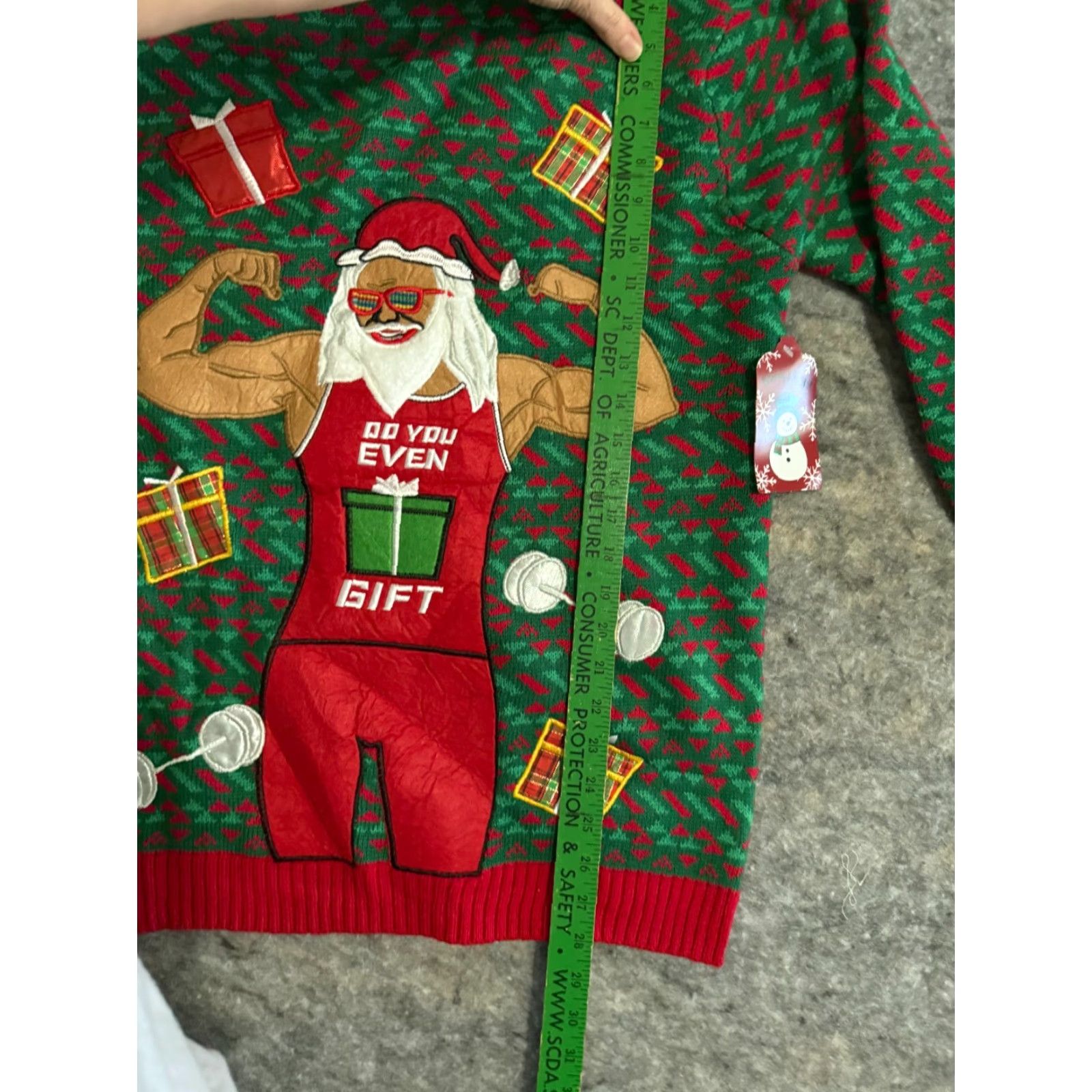 Vintage Blizzard Do You Even Gift Sweater Bay Red L Men Tee NWT Large Size US L / EU 52-54 / 3 - 4 Thumbnail