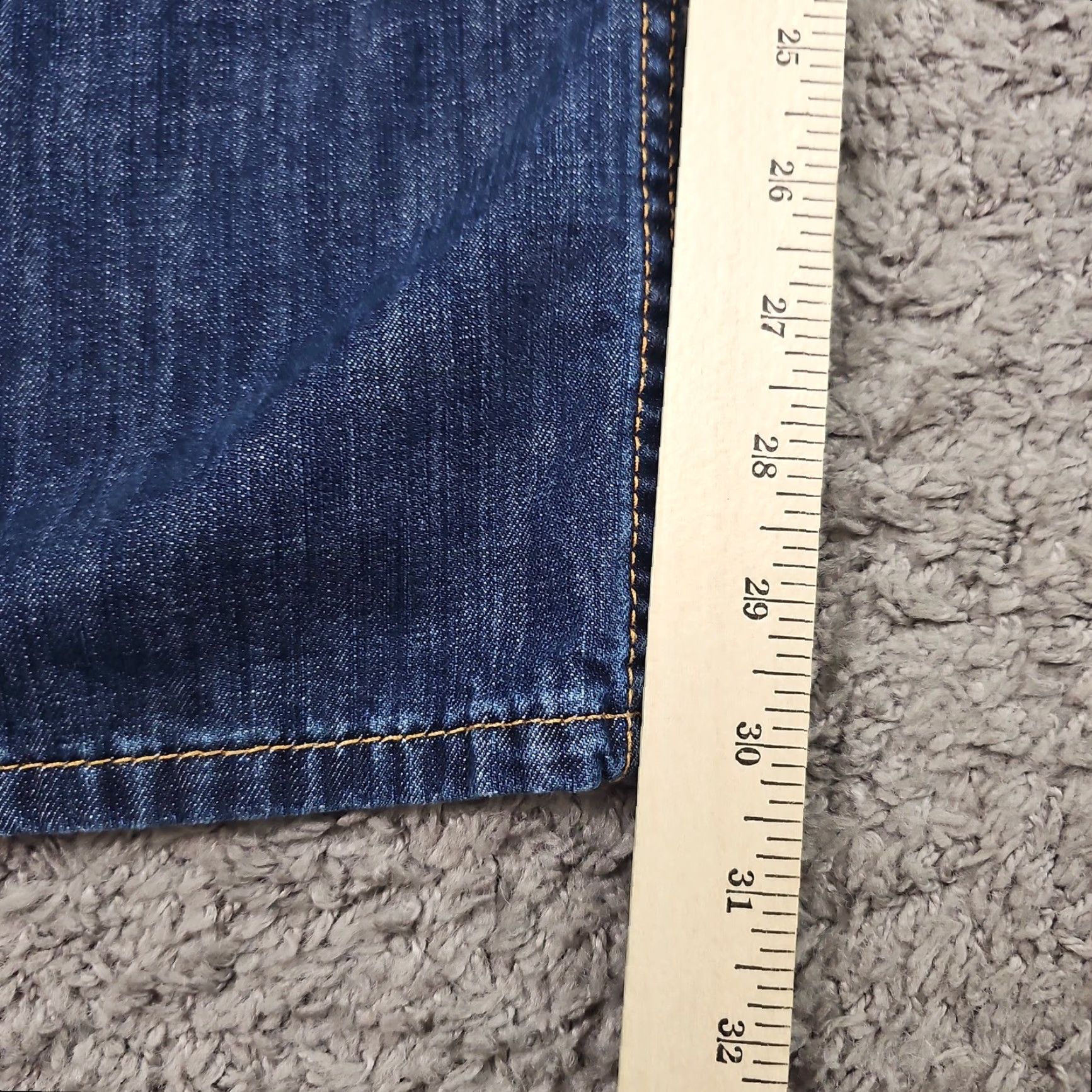 Levi's VINTAGE Levi's 527 Jeans Men Slim Straight Dark Wash 38 Regular 35x31 Blue Cotton Denim Mens Size US 35 - 6 Thumbnail