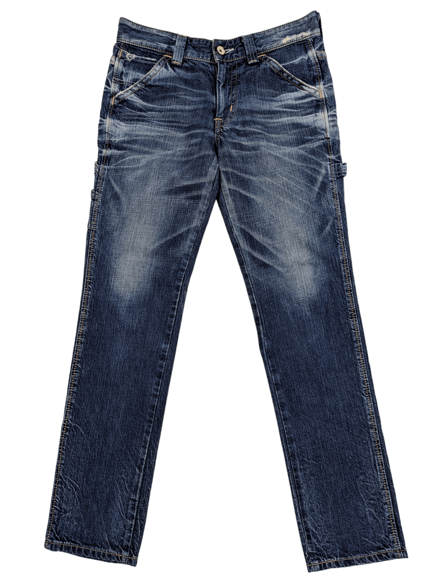 Edwin VINTAGE EDWIN CARPENTER JEANS Size 32" / US 10 / IT 46 - 1 Thumbnail