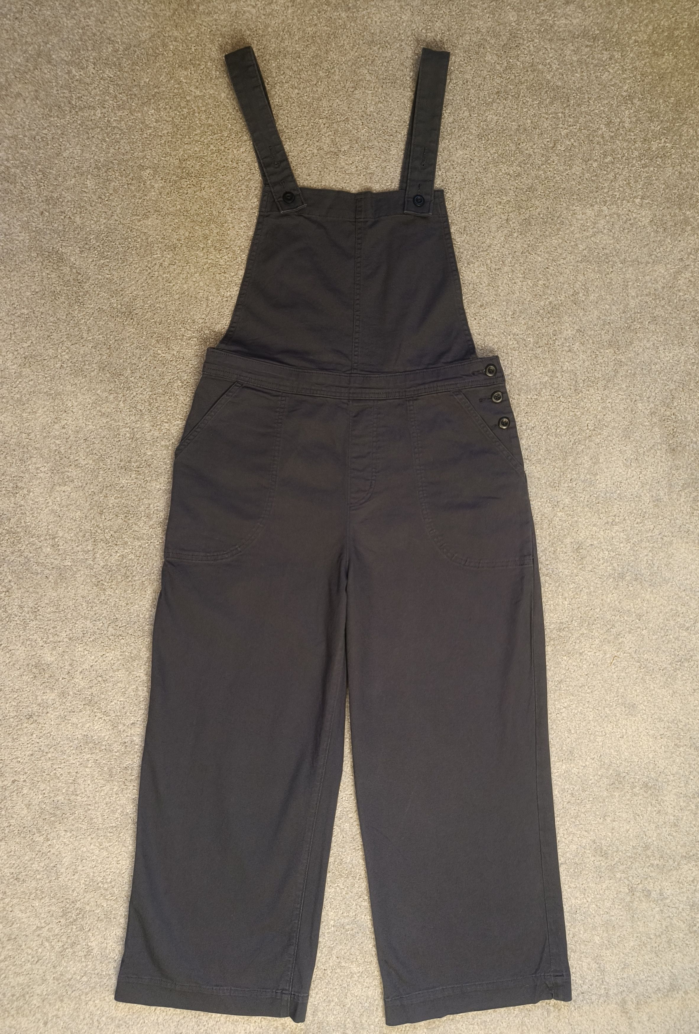 Patagonia Patagonia Women's Stand Up Cropped Coveralls Smoulder Blue Size 33" - 2 Thumbnail