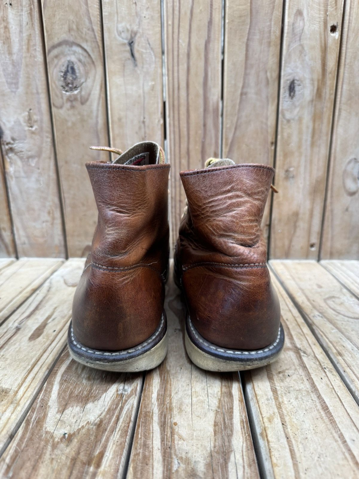 Red Wing Red Wing 9111 Chukka Brown leather boots EUR 39 UK 6 US 7 D Size US 7 / EU 40 - 13 Thumbnail