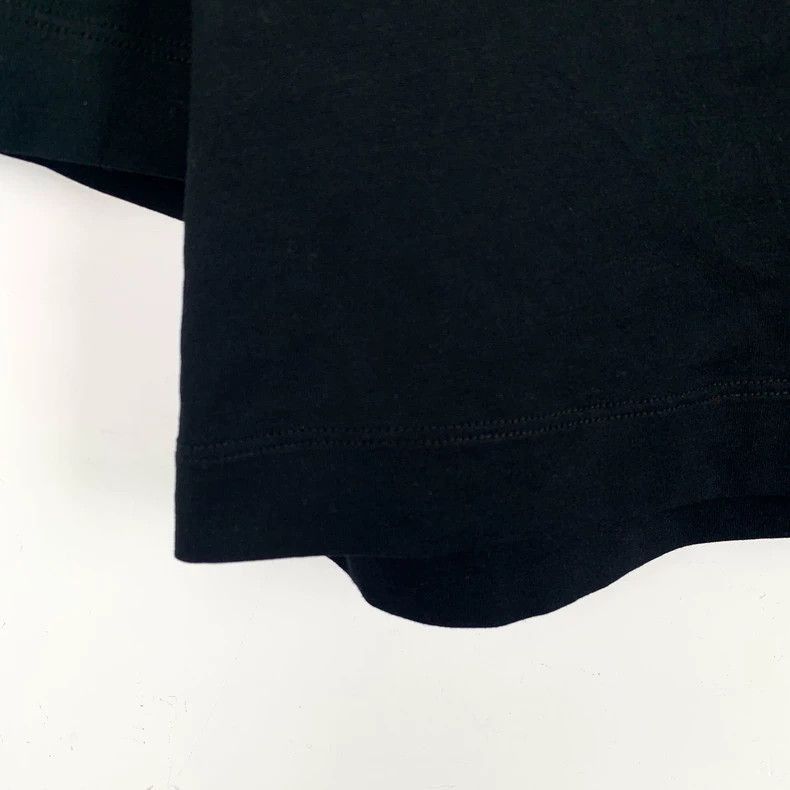 Fendi Fendi Black Logo Cotton Short Sleeve TShirt Size US XS / EU 42 / 0 - 4 Thumbnail