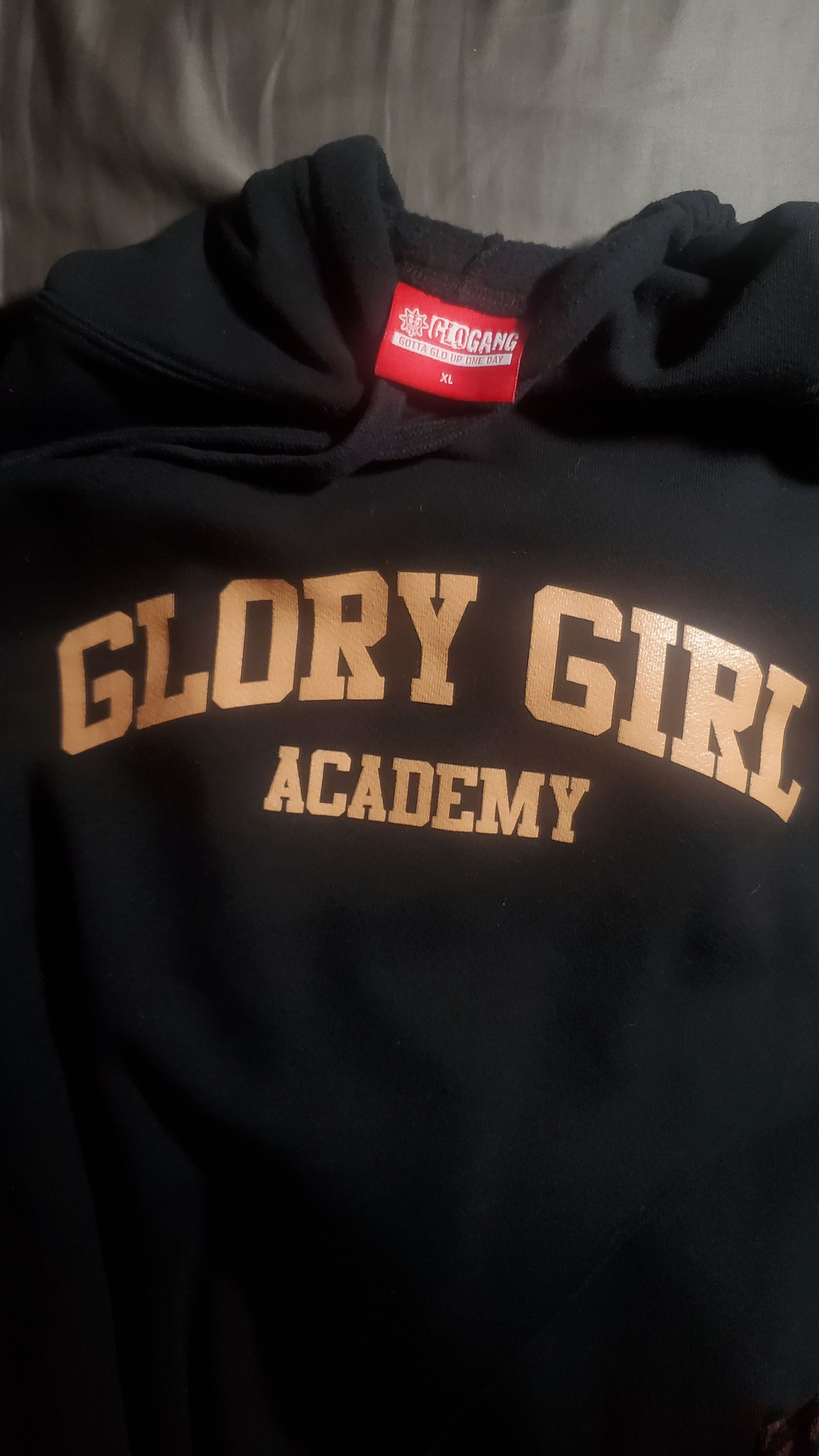 Glo Gang GLORY GIRL ACADEMY CROP HOODIE | Grailed