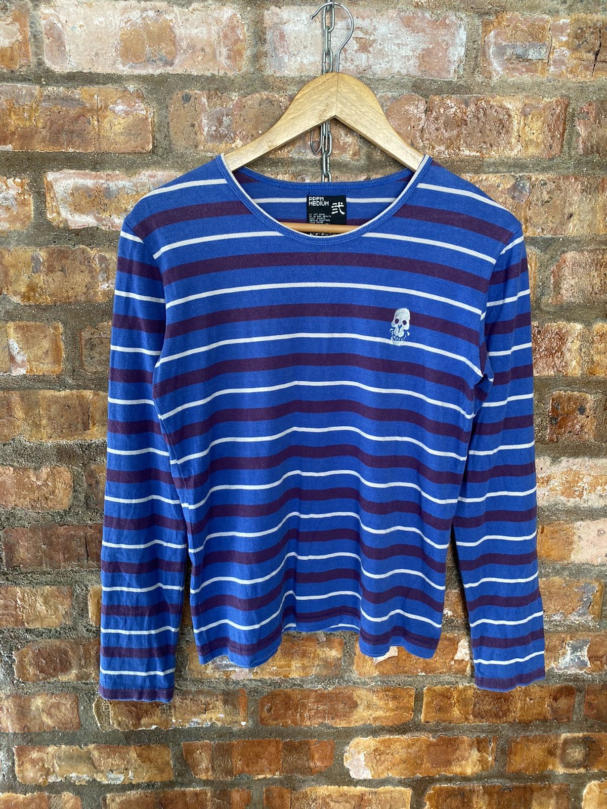 Japanese Brand × PPFM × Tornado Mart PPFM Gorilla skeleton stripe Size US S / EU 44-46 / 1 - 2 Thumbnail