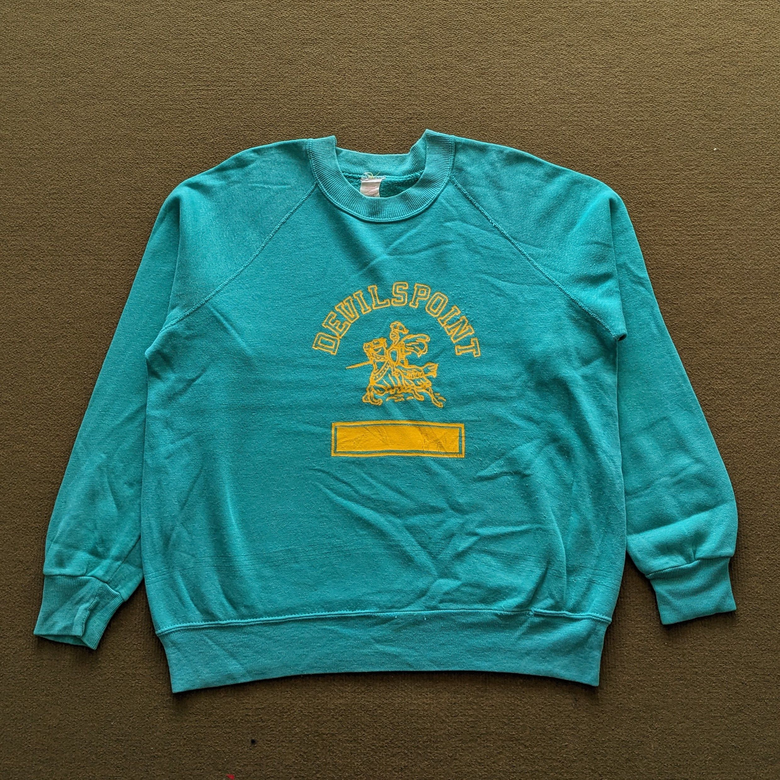 Other Vintage DEVILS POINT Streetwear Crewneck Style Sweatshirt Size US L / EU 52-54 / 3 - 1 Thumbnail