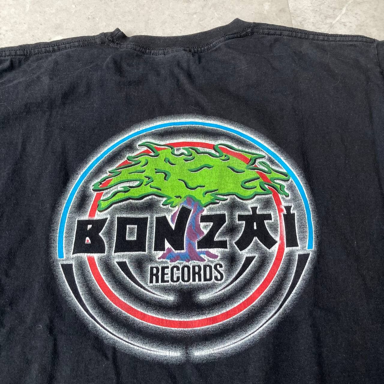 Band Tees Bonzai Records Belgium Hardcore Trance Techno Electronic Size US L / EU 52-54 / 3 - 6 Thumbnail