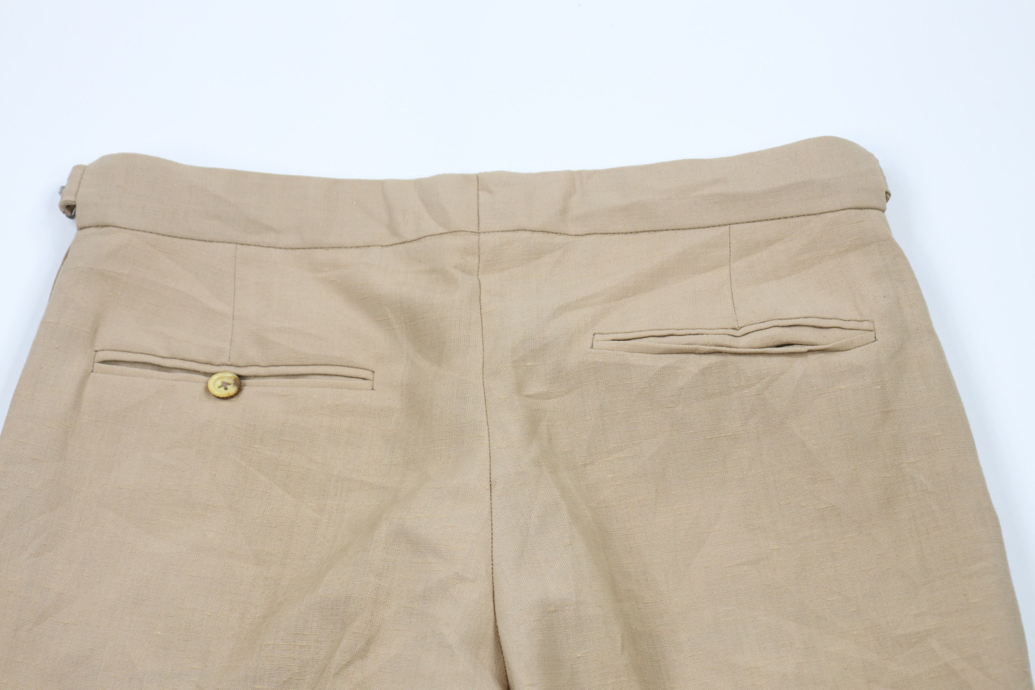 50s rayon gabardine slacks 絣 Vintage 50s Gabardine Rayon Drop Loop Slacks Pants Men 28x31