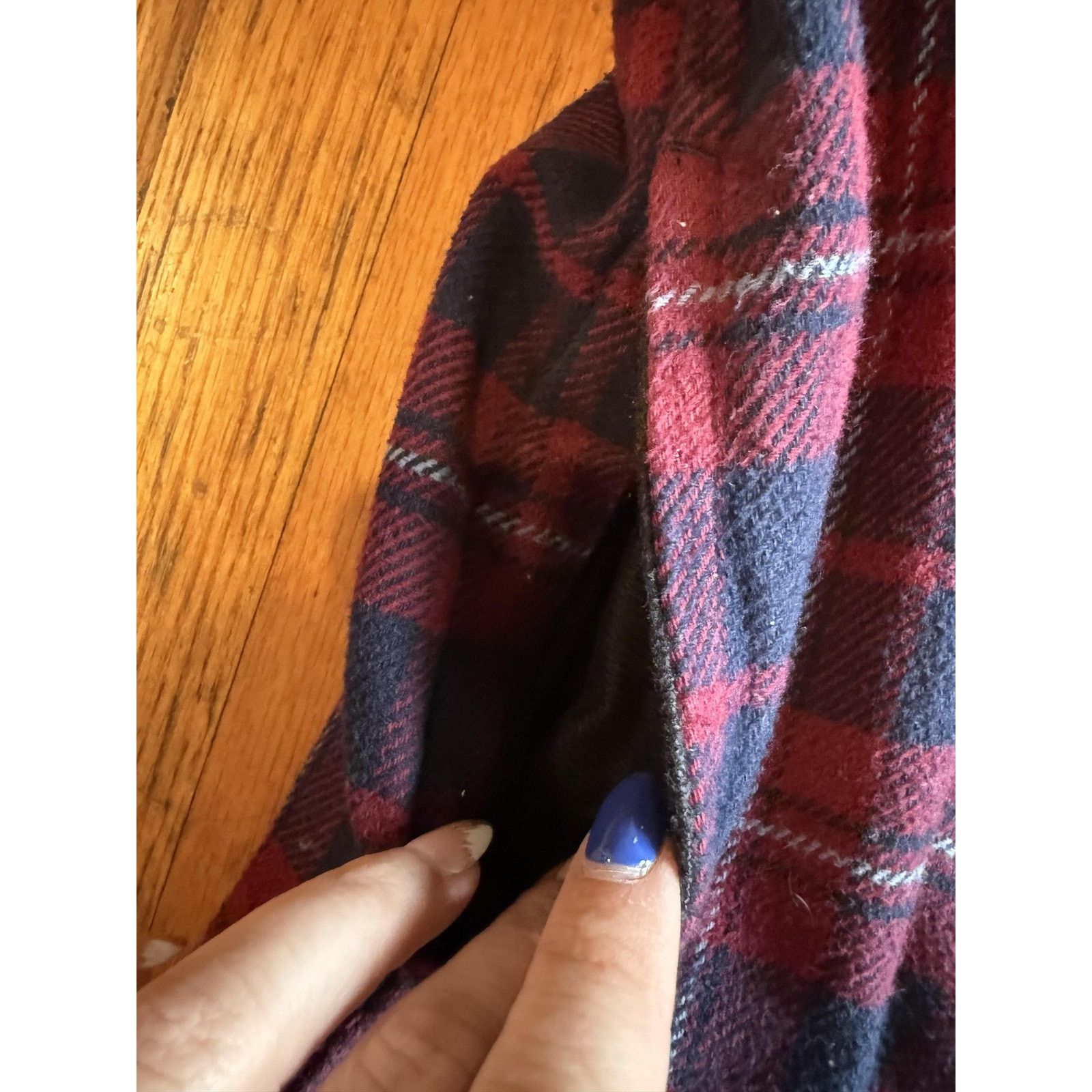 Orvis Orvis Shirt Medium Red Blue Plaid Flannel Lined Heavyweight Size US M / EU 48-50 / 2 - 8 Thumbnail