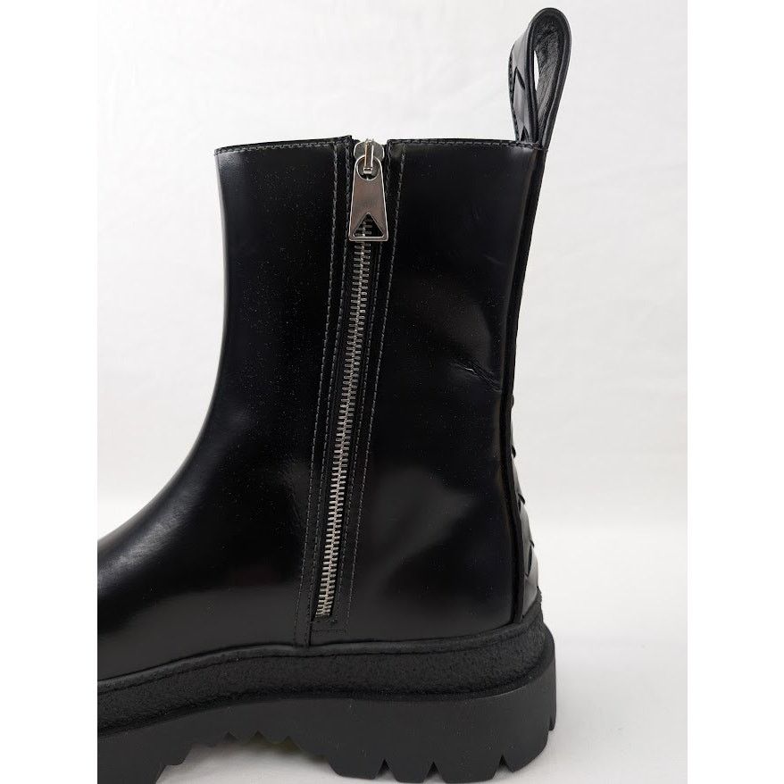 Bottega Veneta o1rshd1 Texas Calf Highway Ankle Boot in Black 45 Size US 12 / EU 45 - 8 Thumbnail