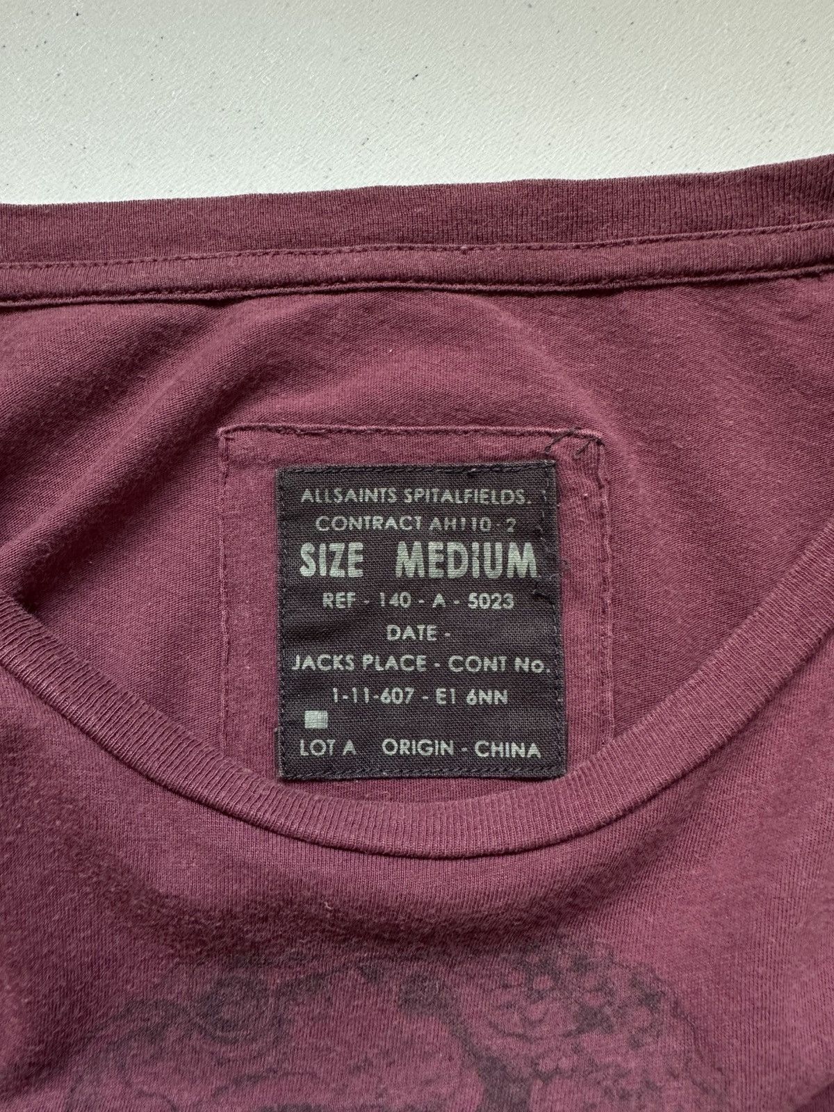 Allsaints AllSaints Surfrex Mono Logo Tee Size US M / EU 48-50 / 2 - 8 Thumbnail