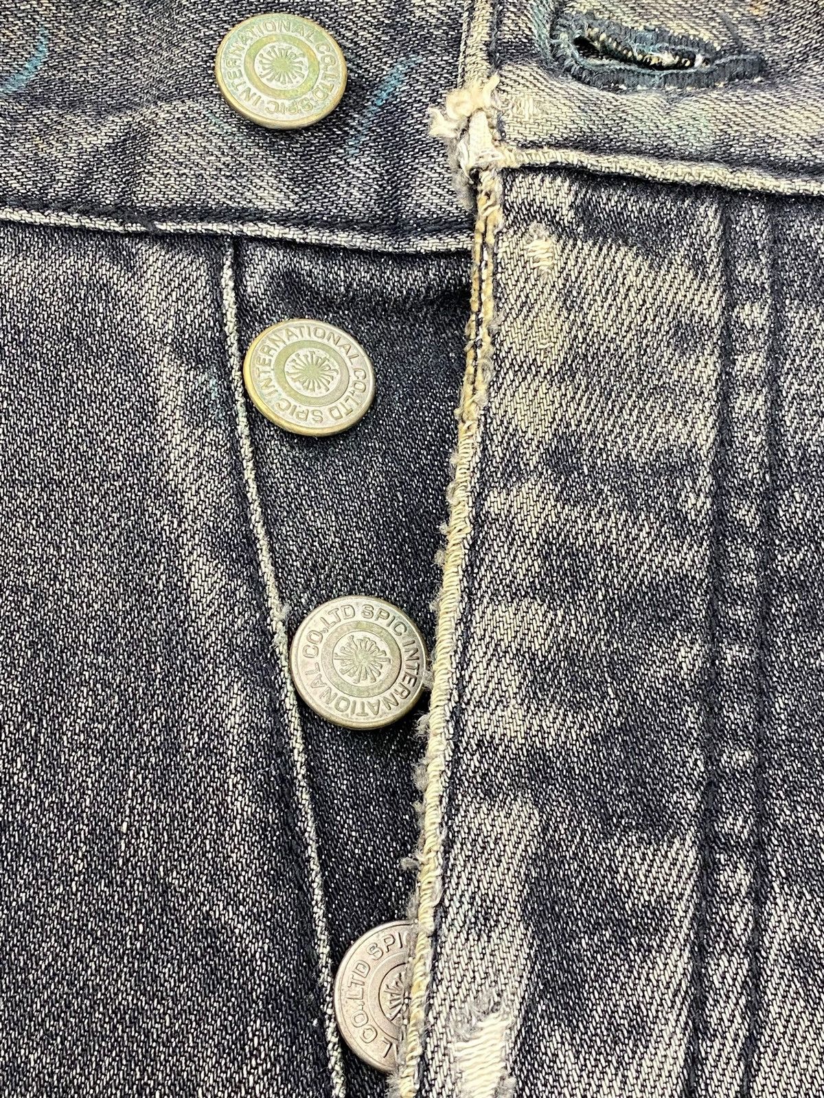 Tornado Mart Tornado Mart Blue Wash Style Flare Jeans Size US 32 / EU 48 - 11 Thumbnail