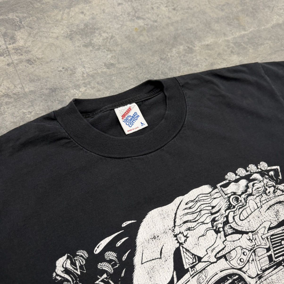 Vintage 1989 Vintage Tad Monster Truck Peter Bagge Art Band Tee Size US L / EU 52-54 / 3 - 4 Thumbnail