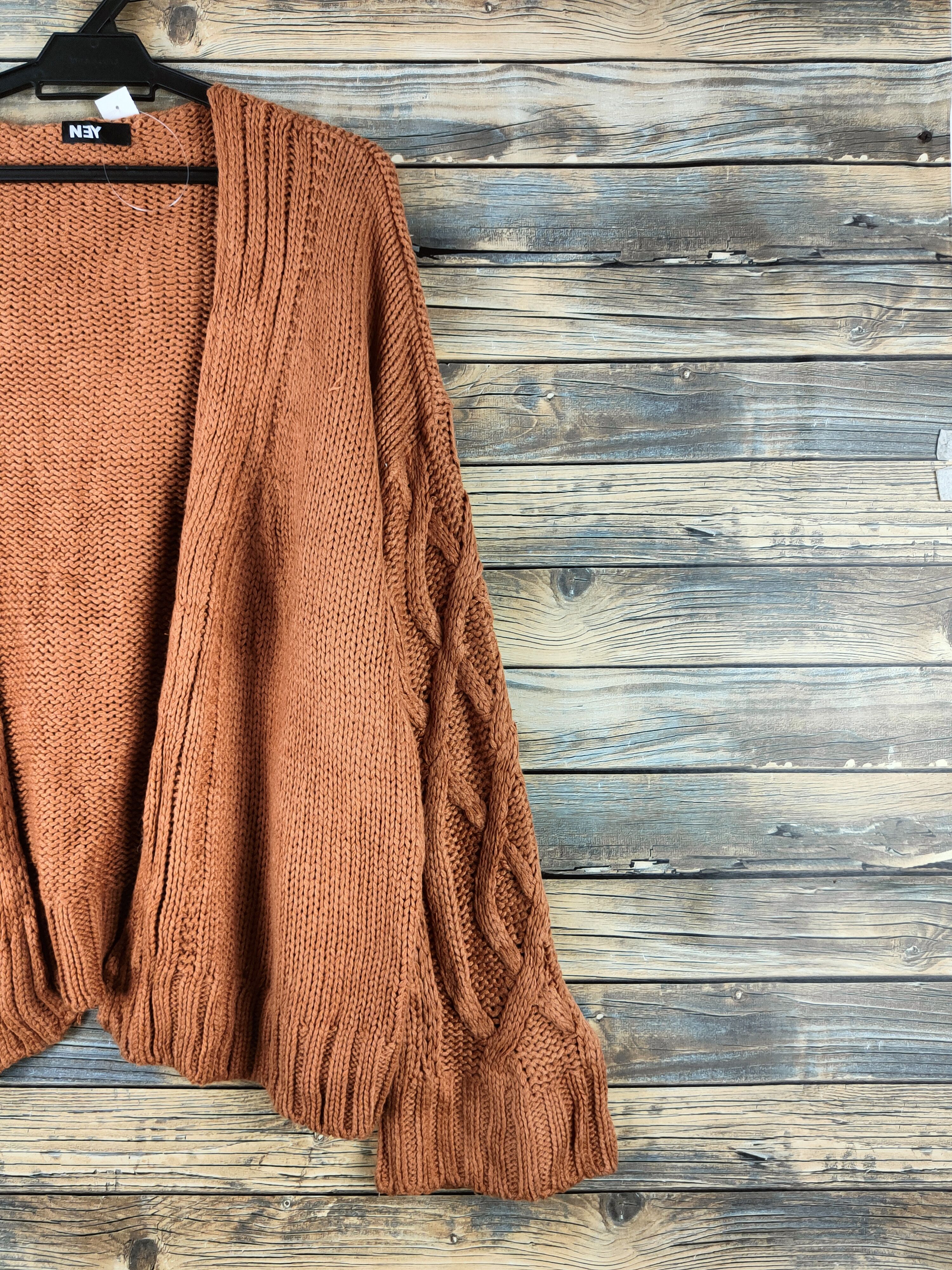 Japanese Brand DL Ney Brown Knitwear Cardigan #46-146 Size M / US 6-8 / IT 42-44 - 5 Thumbnail