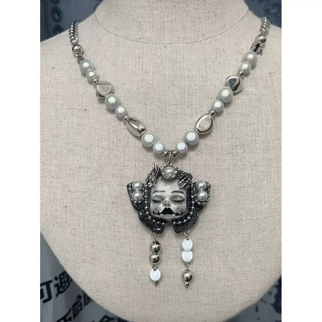 Japanese Brand × Vintage Retro punk necklace Size ONE SIZE - 1 Thumbnail