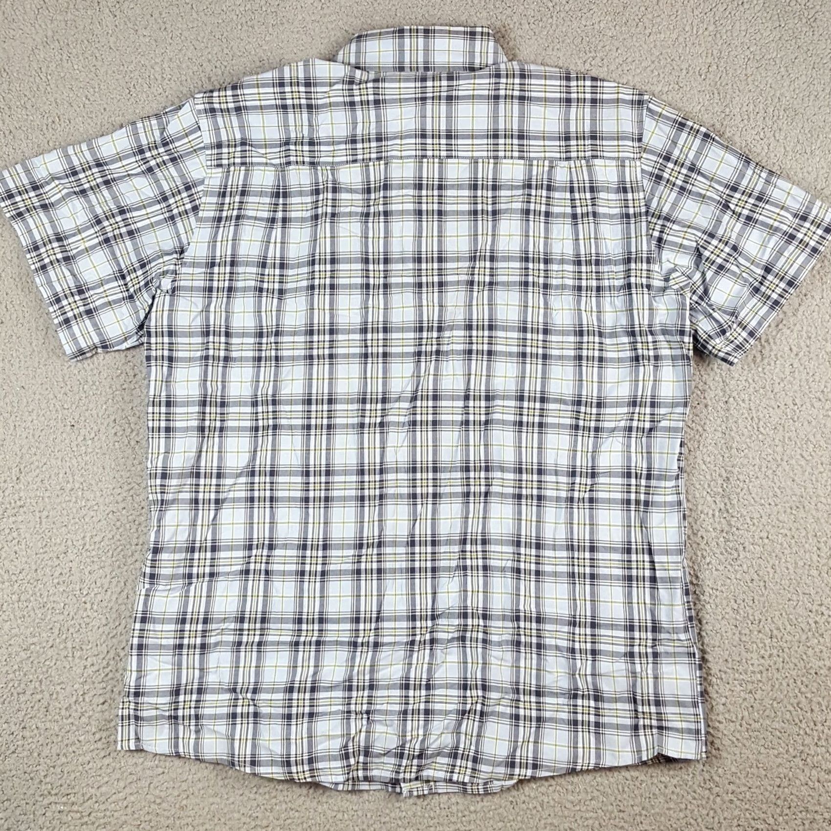 Carhartt VINTAGE Carhartt Plaid Button-Up Shirt Lightweight Short Sleeve Pocket L Men Blue Size US L / EU 52-54 / 3 - 4 Thumbnail
