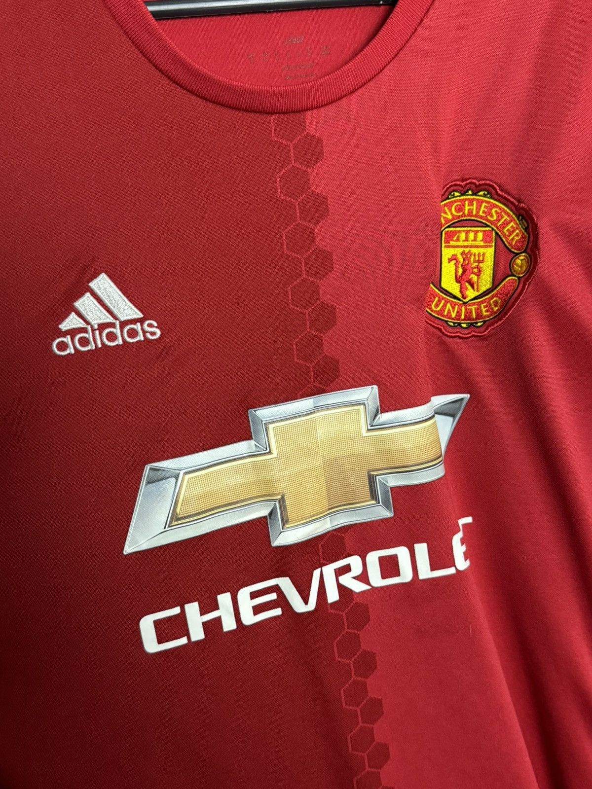 Adidas Manchester United 16/17 Home Football Jersey T-Shirt Size US M / EU 48-50 / 2 - 3 Thumbnail