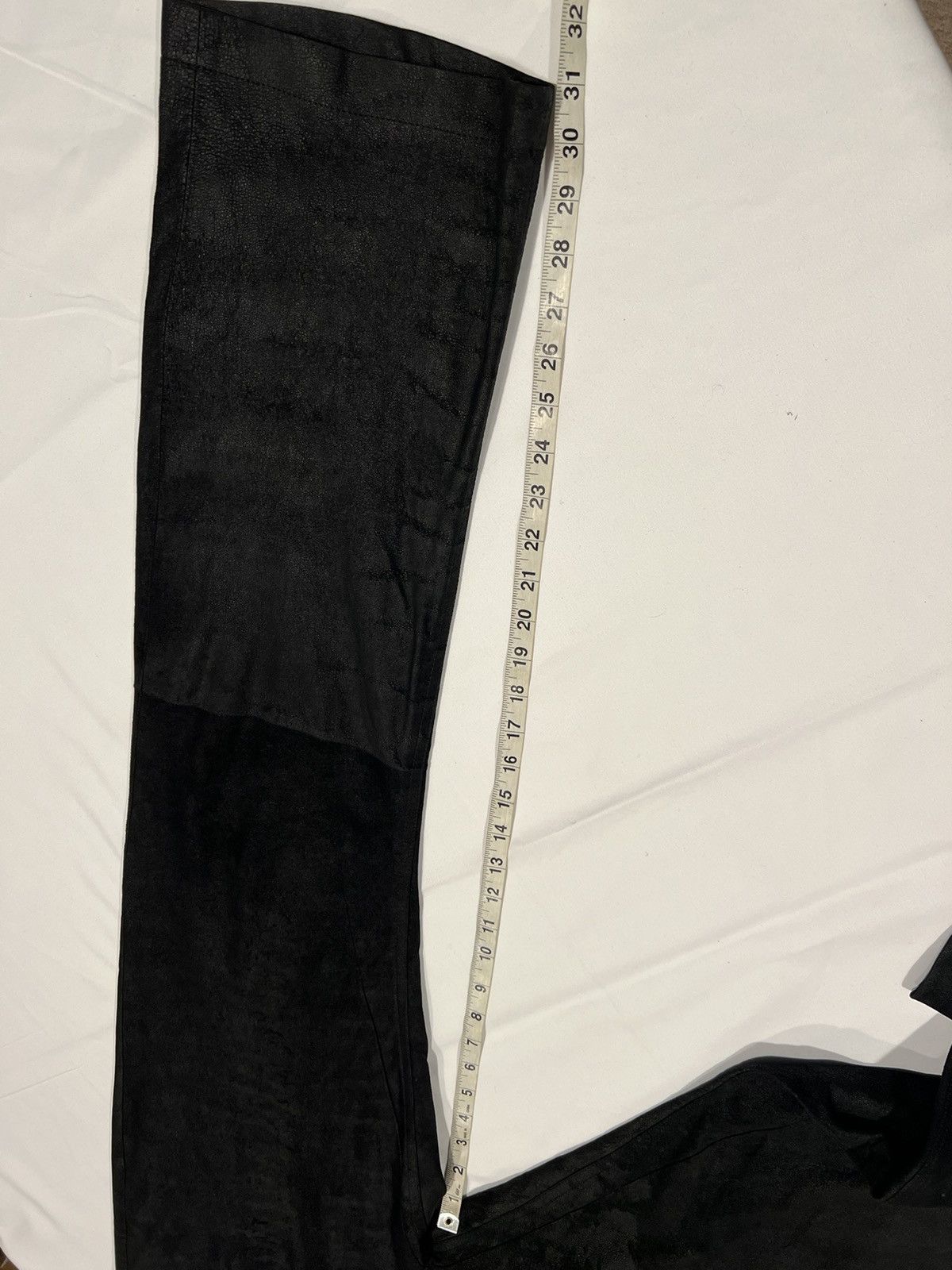 Rick Owens Rick Owens Mens lamb leather pants. XL Size US 35 - 5 Thumbnail