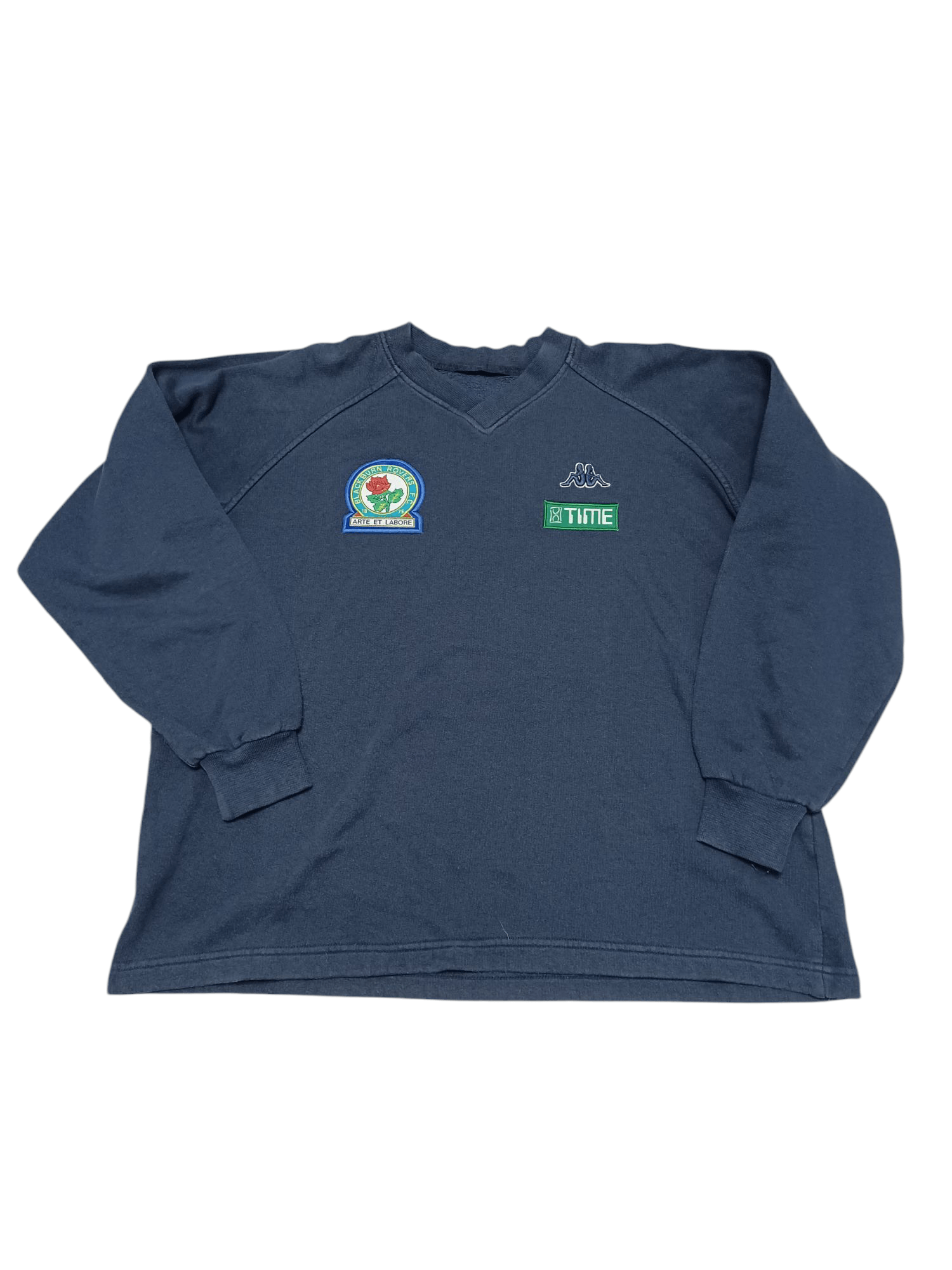 Kappa BLACKBURN ROVERS VINTAGE KAPPA TRAINING SWEATSHIRT SOCCER Size US XL / EU 56 / 4 - 1 Thumbnail