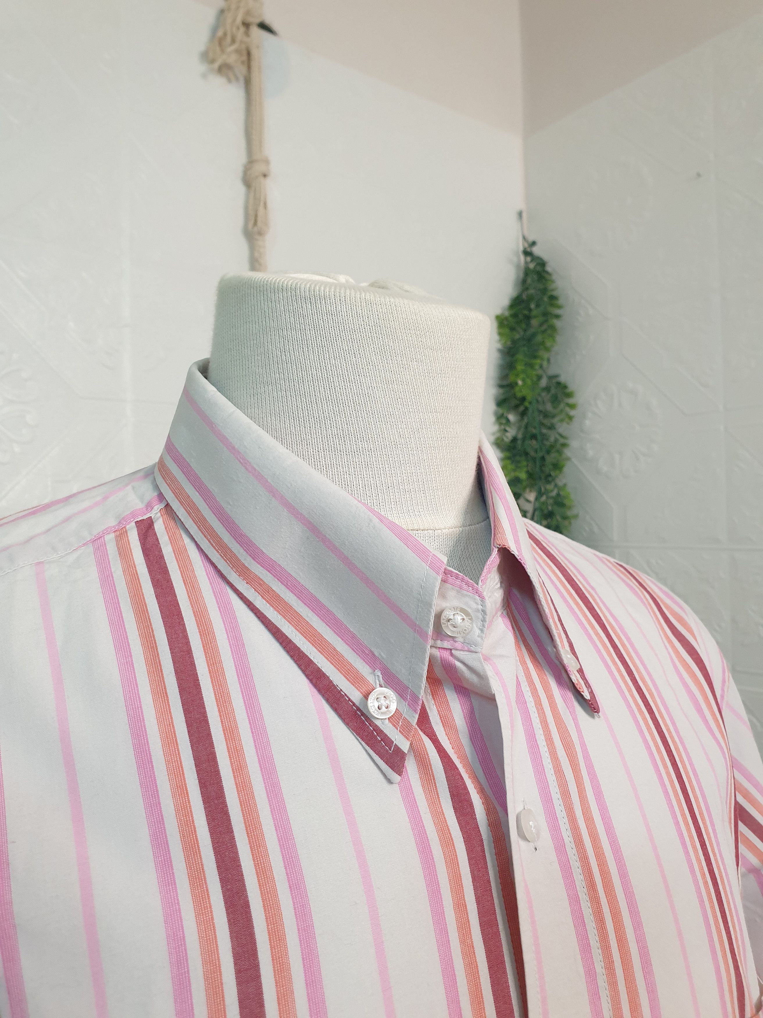 Lacoste × Vintage LACOSTE shirt for MAN size france44 (xl general) Size US XL / EU 56 / 4 - 4 Thumbnail