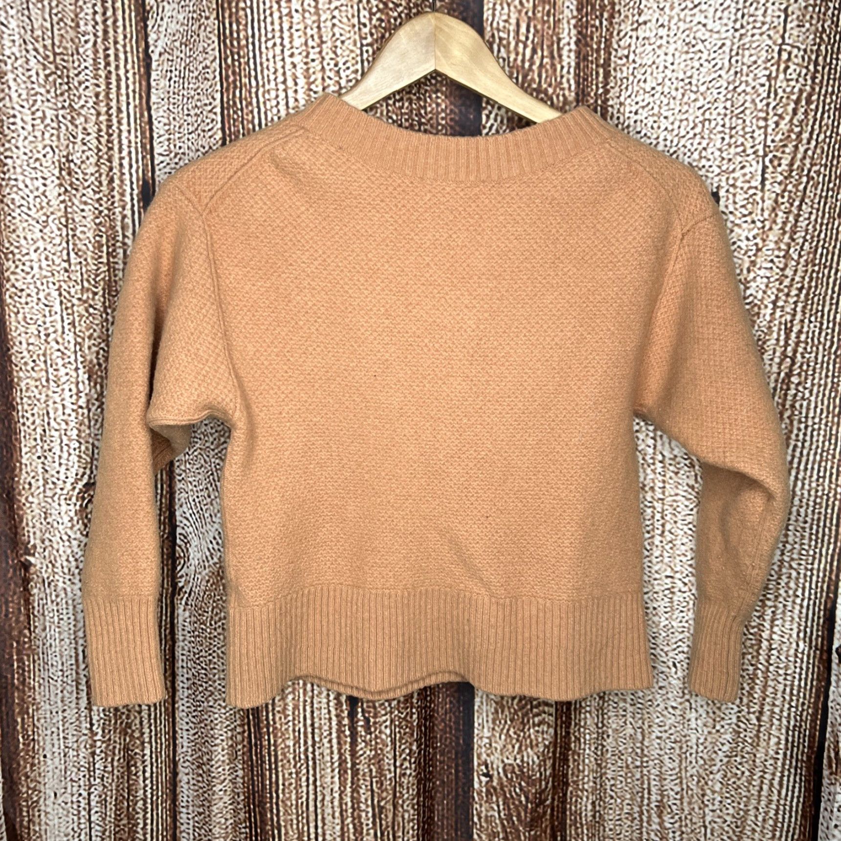 Everlane Everlane Sweater Womens M Cashmere Pullover Crewneck Orange Size M / US 6-8 / IT 42-44 - 3 Thumbnail