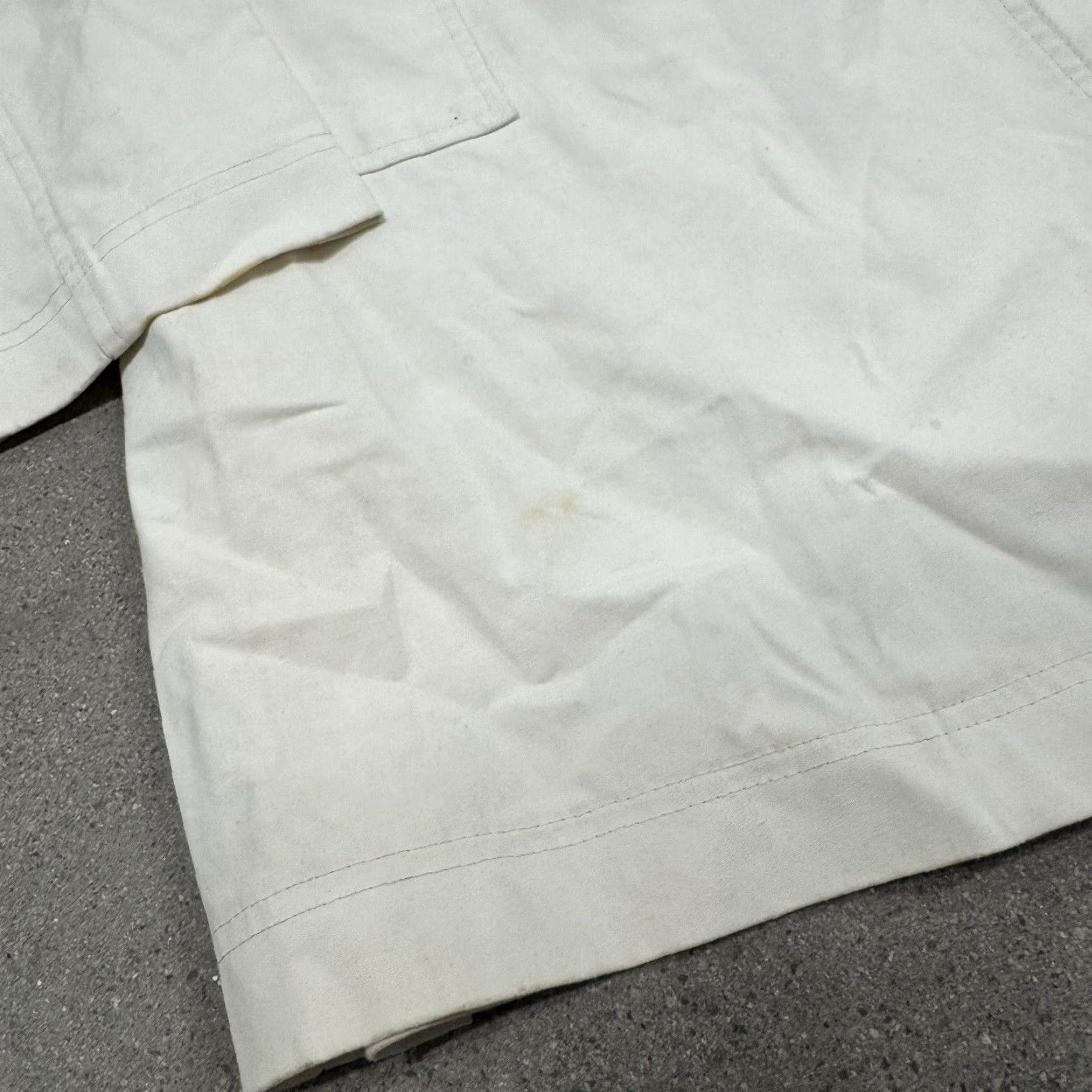 VINTAGE Womens Trench Coat Jacket Moschino Size 6 Cotton White Womens Trench Coat Moschino Coat Jacket White 6 Cotton Measurements