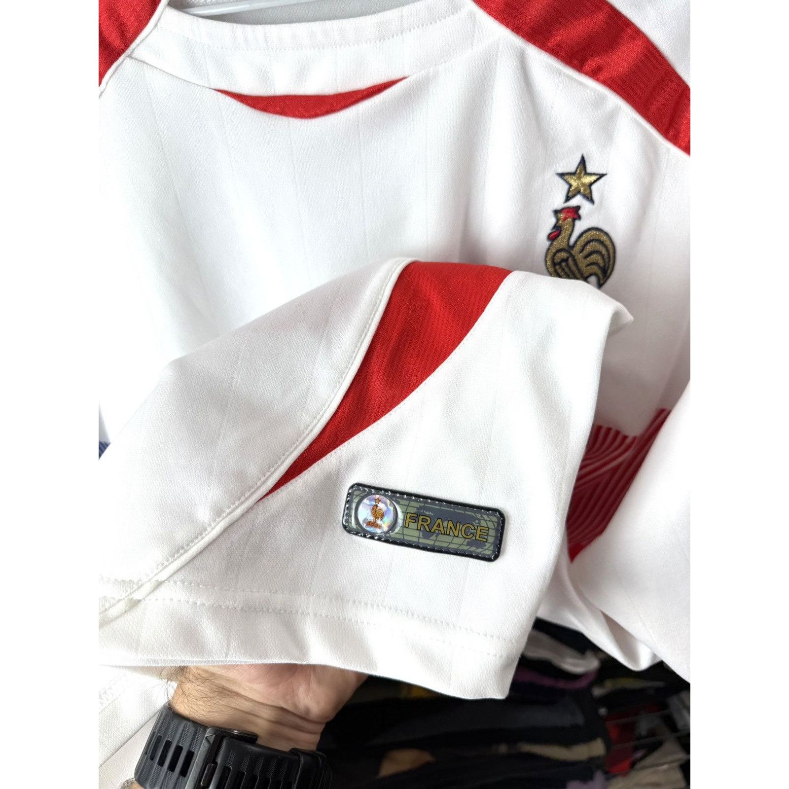 Vintage Rare 2000’s France Soccer Jersey T Shirt World Cup Size US XXL / EU 58 / 5 - 7 Thumbnail