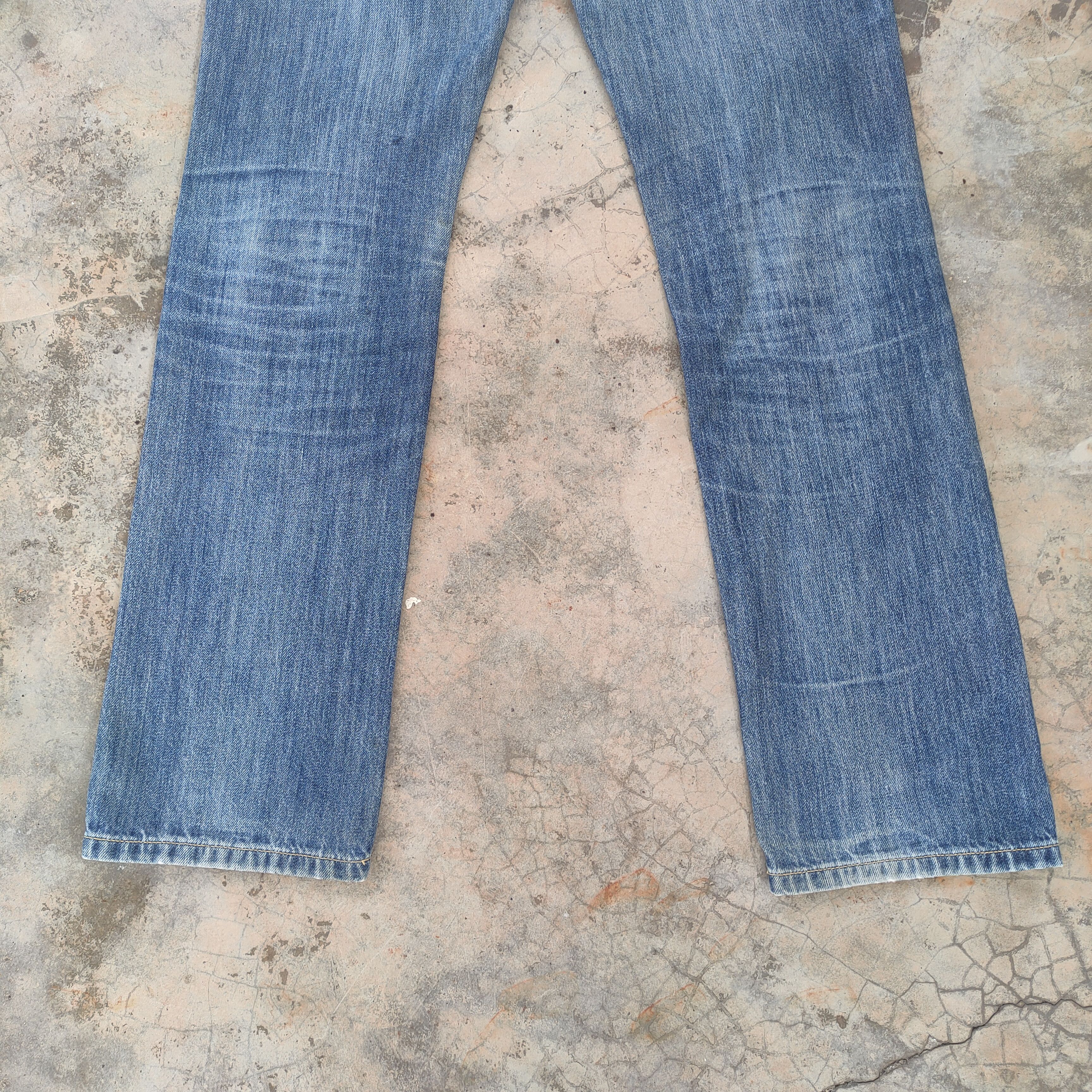 Japanese Brand W33 VINTAGE NC12-322 RIPPED DISTRESSED JEANS DENIM PANTS Size US 33 - 10 Thumbnail