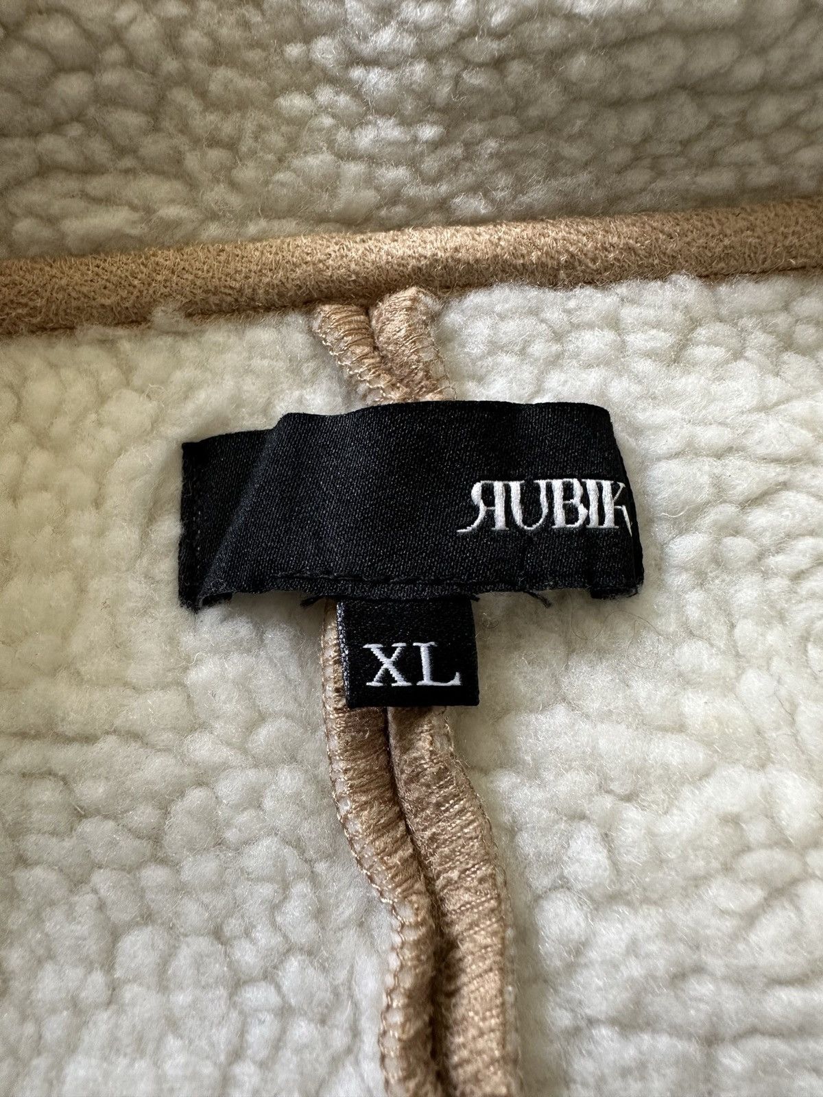 Japanese Brand Avant-garde Rubik moleskin Sherpa long coat Size US L / EU 52-54 / 3 - 12 Thumbnail