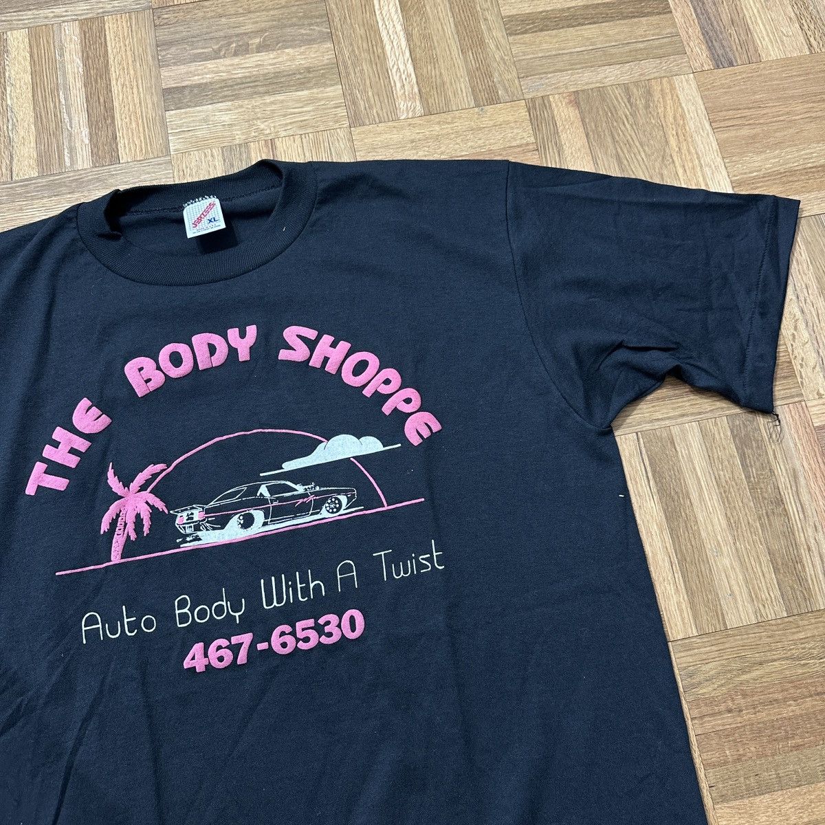 Jerzees Vintage The Body Shoppe tee Size US XL / EU 56 / 4 - 3 Thumbnail