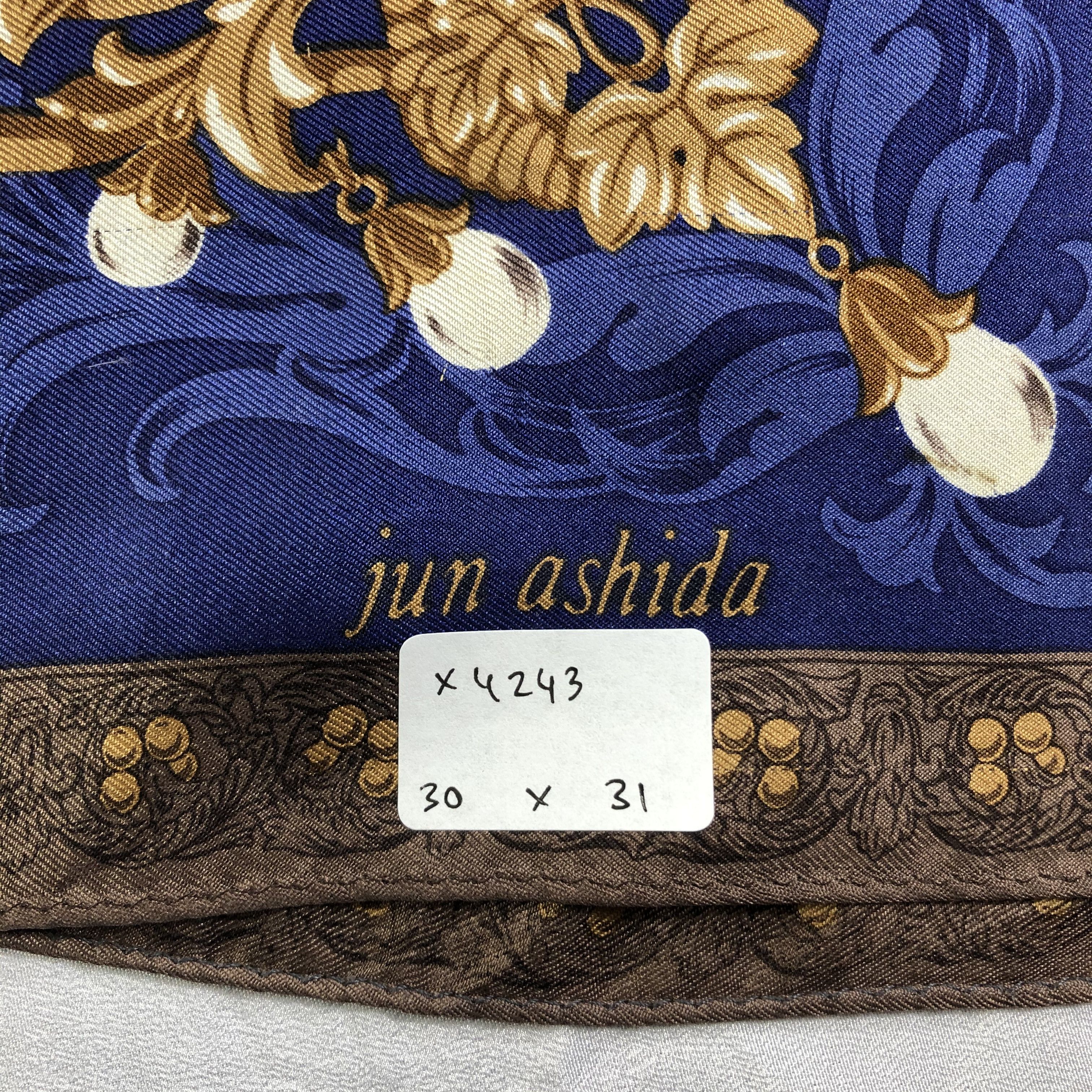 Vintage Vintage Jun Ashida Silk Scarf Size ONE SIZE - 6 Thumbnail