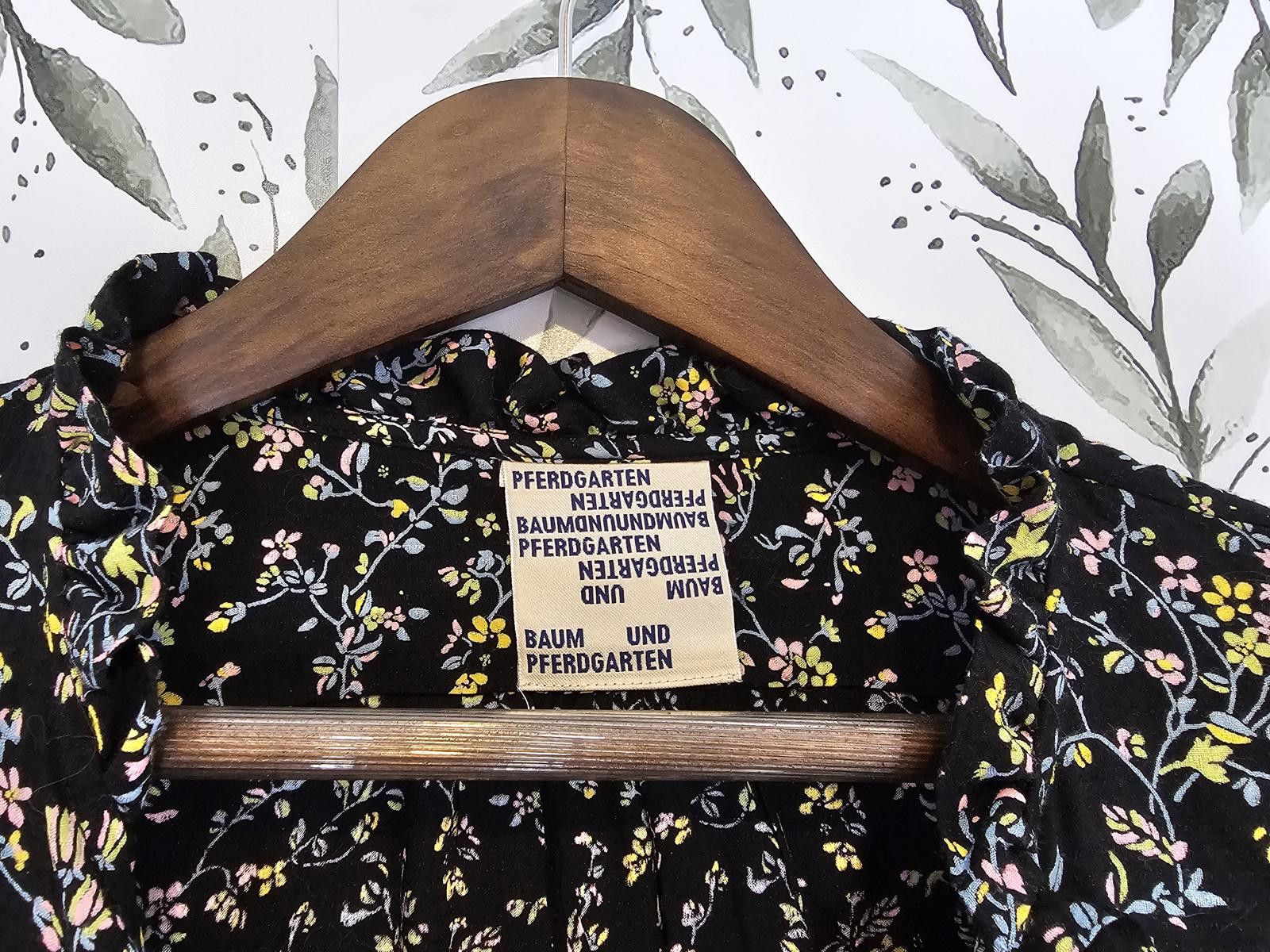 Other Baum Und Pferdgarten Shirt Black Womens Size S Floral Blouse Size S / US 4 / IT 40 - 3 Thumbnail