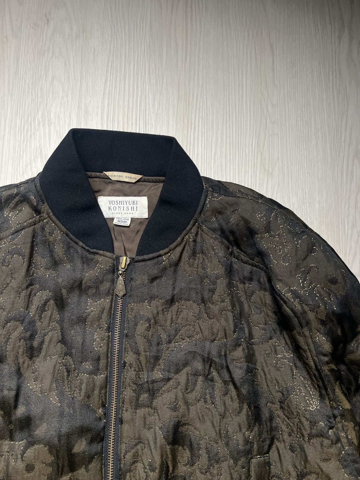 Yoshiyuki Konishi Archive Yoshiyuki Konishi Signature Boxy Bomber Jacket Size US M / EU 48-50 / 2 - 5 Thumbnail