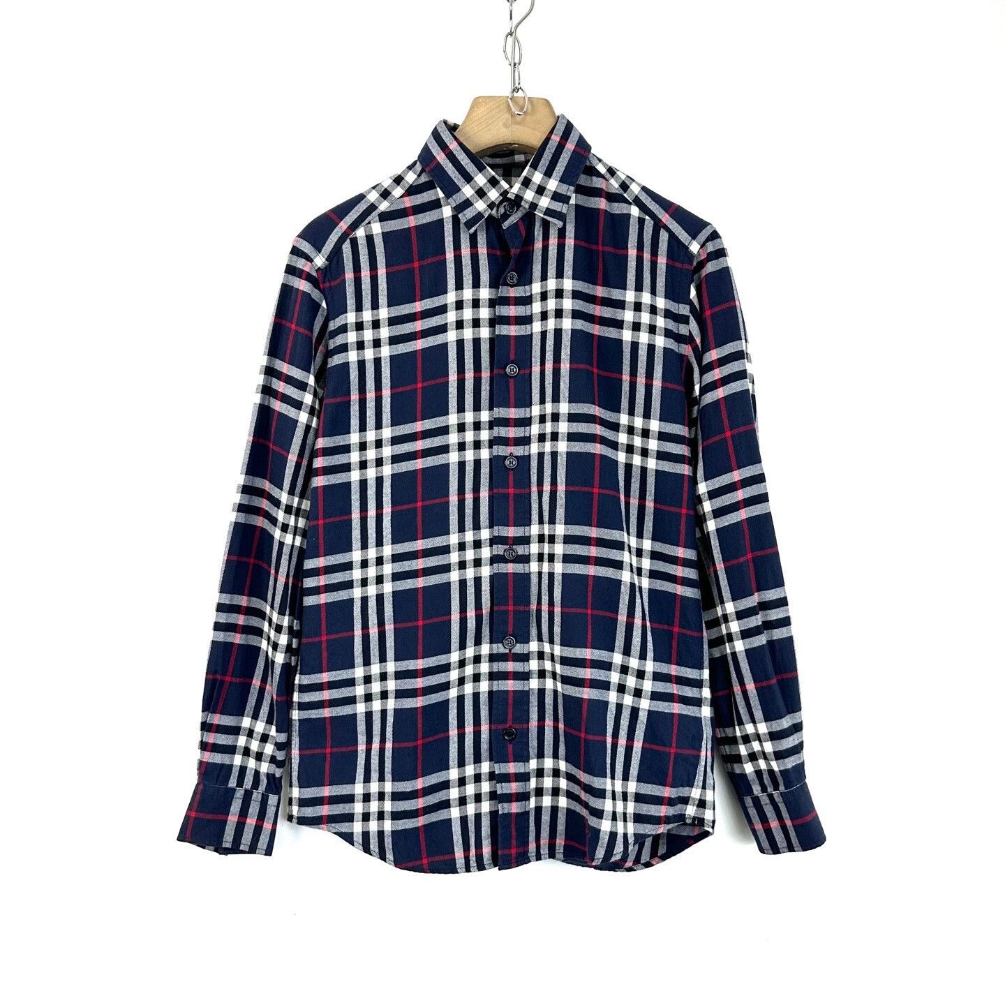 Burberry Classic Check Long-Sleeve Shirt XS