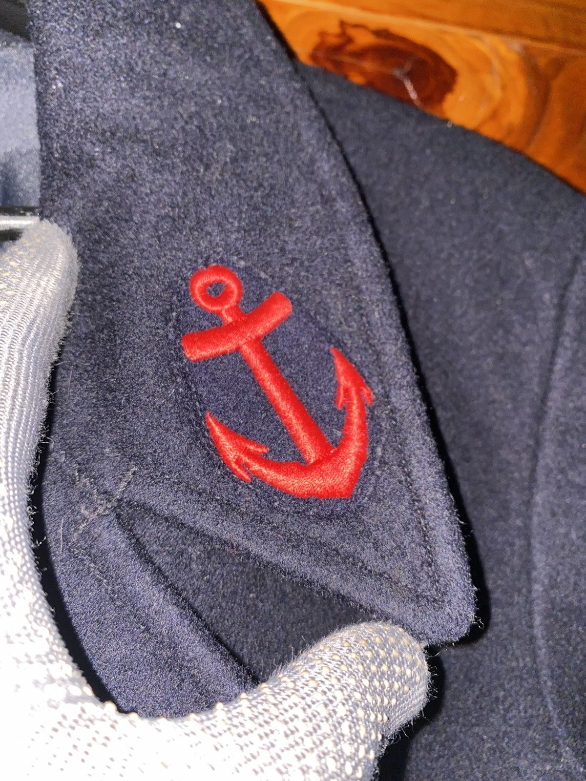 Vintage Vintage French Navy Pea Coat – Authentic Marine Wool Jacket Size US M / EU 48-50 / 2 - 11 Thumbnail