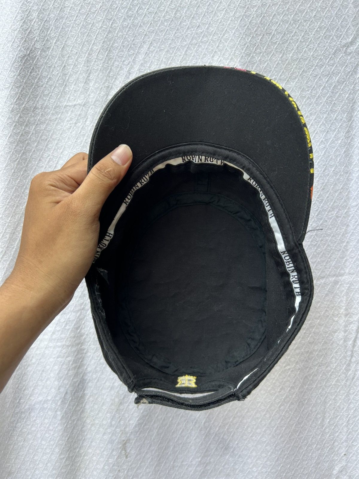 If Six Was Nine × Japanese Brand × Le Grande Bleu (L.G.B.) Robin Ruth Japanese Poem Las Vegas Cadet Hats Size ONE SIZE - 7 Thumbnail